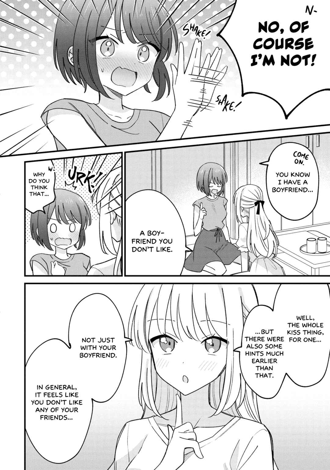 Page 8 Chapter 3 Kao dake yoi Classmate ga, Yatara to Guigui Kuru Yuri no Hanashi.