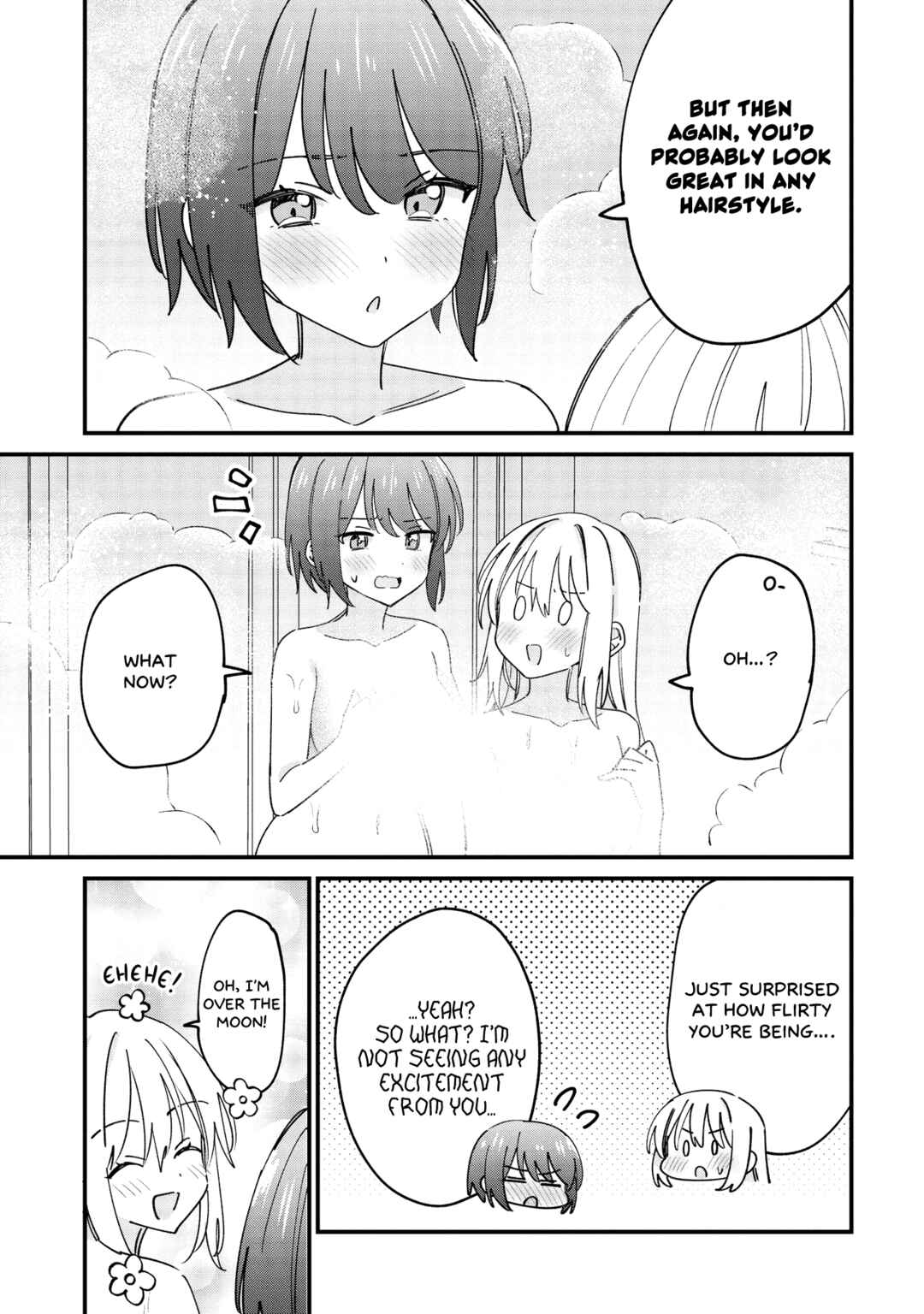 Page 3 Chapter 9 Kao dake yoi Classmate ga, Yatara to Guigui Kuru Yuri no Hanashi.