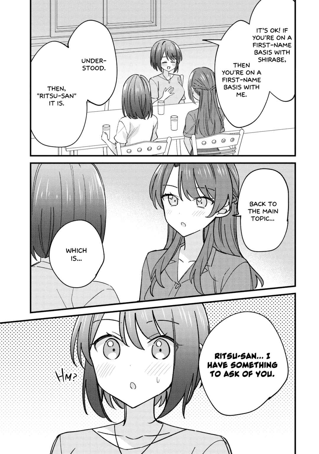 Page 3 Chapter 5.1 Kao dake yoi Classmate ga, Yatara to Guigui Kuru Yuri no Hanashi.