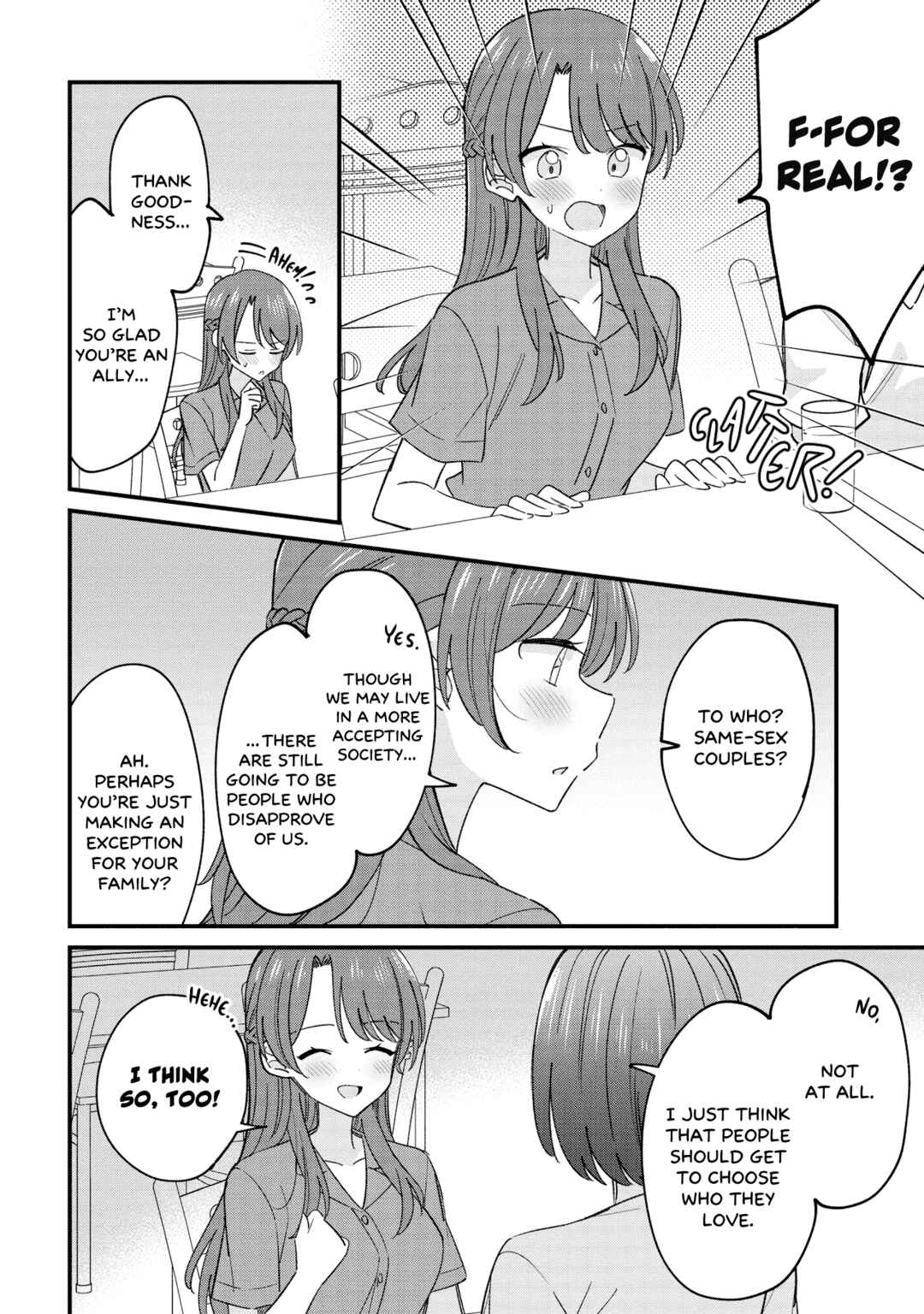Page 6 Chapter 5.1 Kao dake yoi Classmate ga, Yatara to Guigui Kuru Yuri no Hanashi.