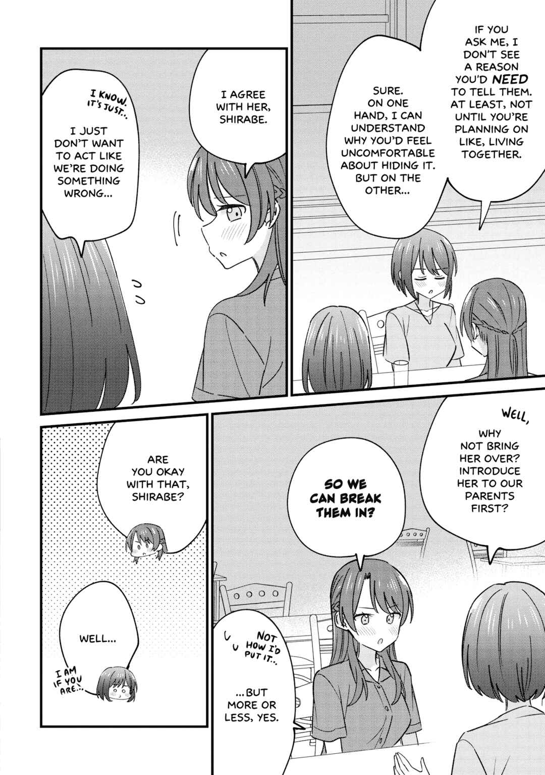 Page 8 Chapter 5.1 Kao dake yoi Classmate ga, Yatara to Guigui Kuru Yuri no Hanashi.