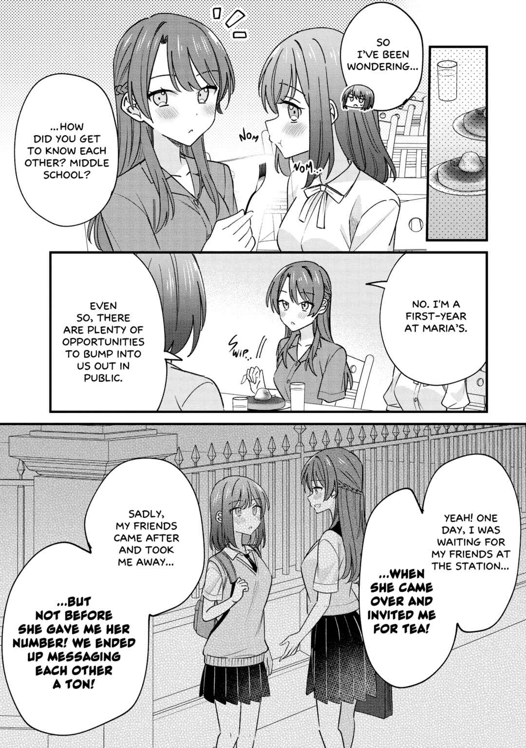 Page 9 Chapter 5.1 Kao dake yoi Classmate ga, Yatara to Guigui Kuru Yuri no Hanashi.