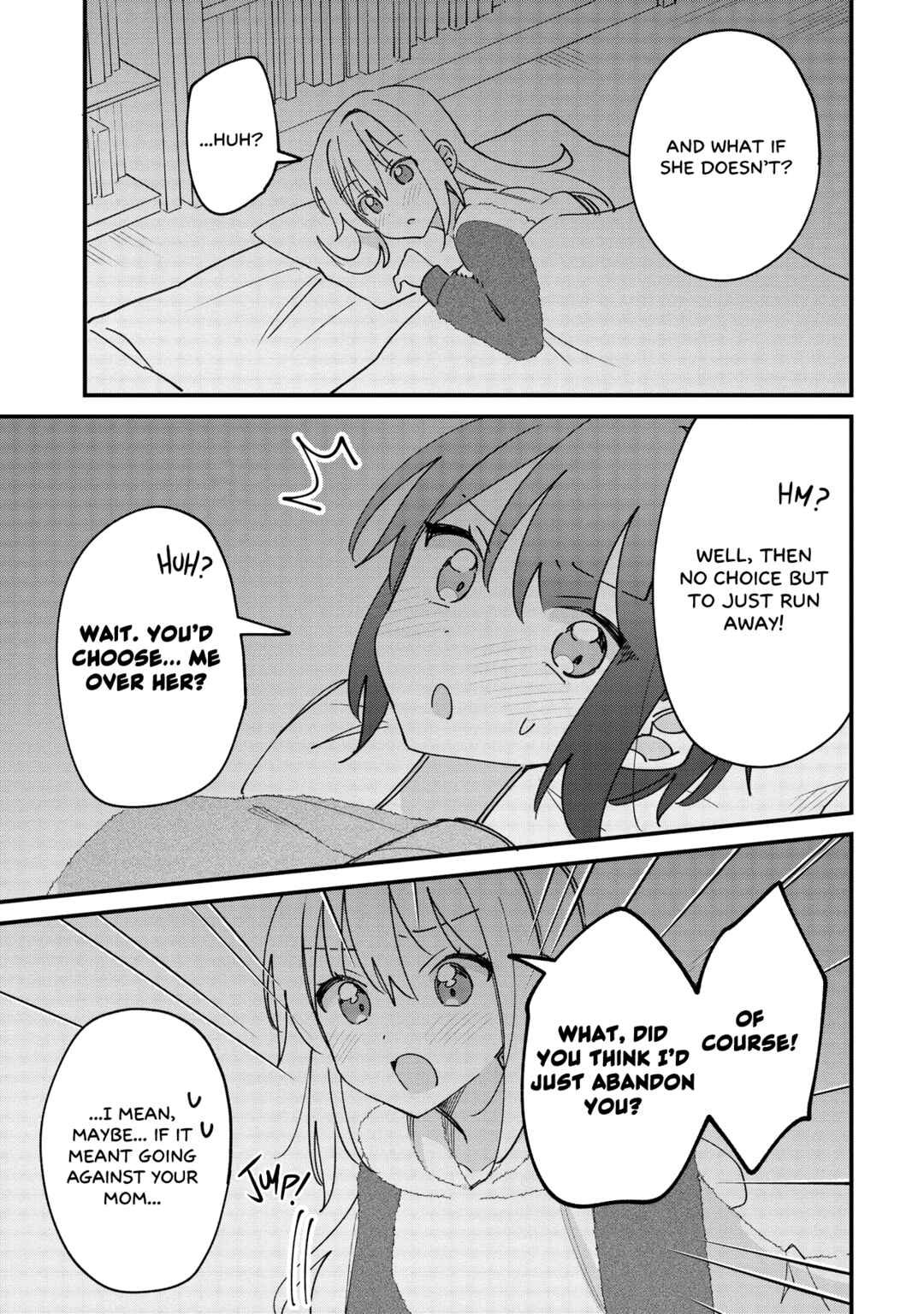 Page 9 Chapter 9.1 Kao dake yoi Classmate ga, Yatara to Guigui Kuru Yuri no Hanashi.