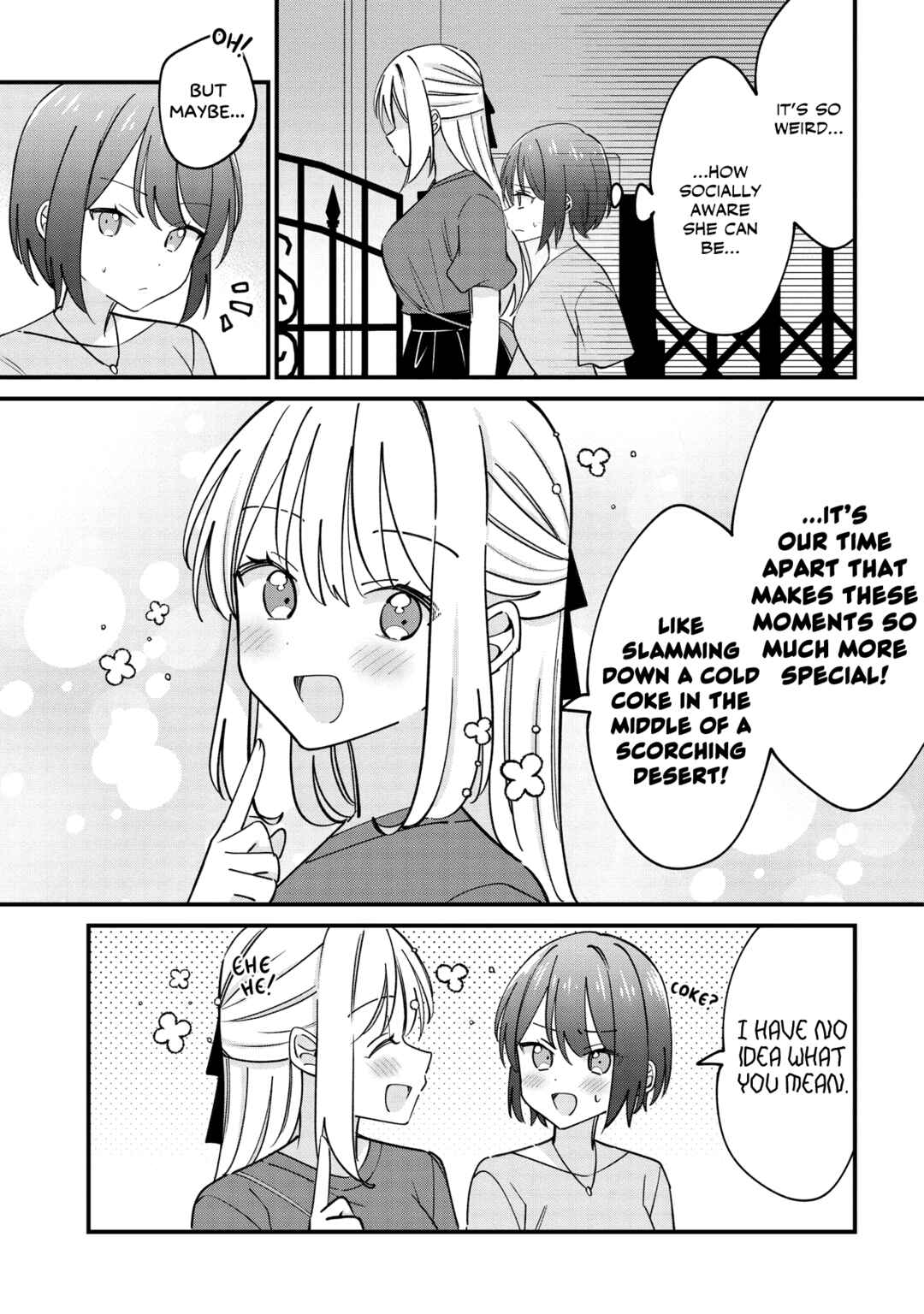 Page 12 Chapter 6 Kao dake yoi Classmate ga, Yatara to Guigui Kuru Yuri no Hanashi.