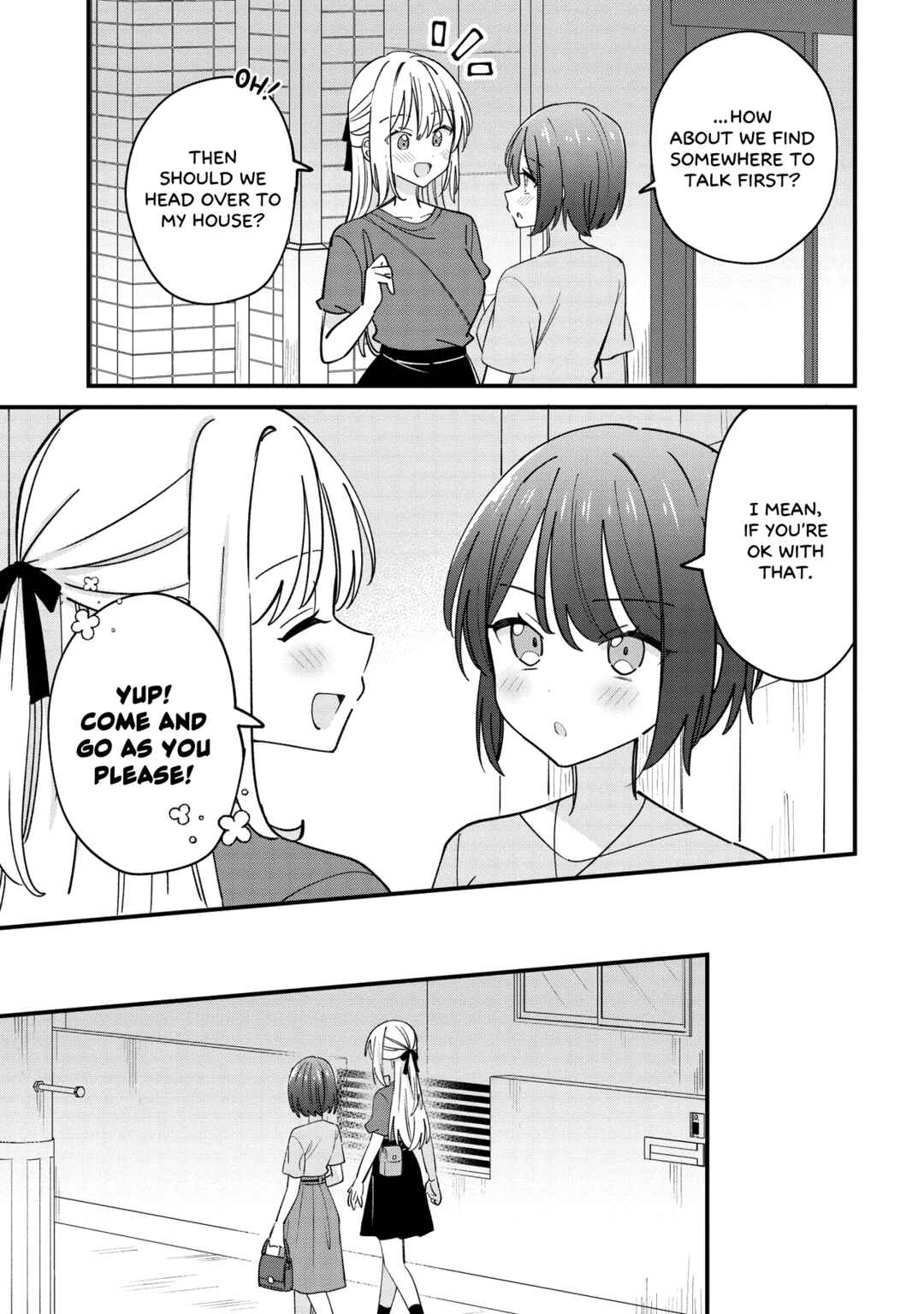 Page 4 Chapter 6 Kao dake yoi Classmate ga, Yatara to Guigui Kuru Yuri no Hanashi.