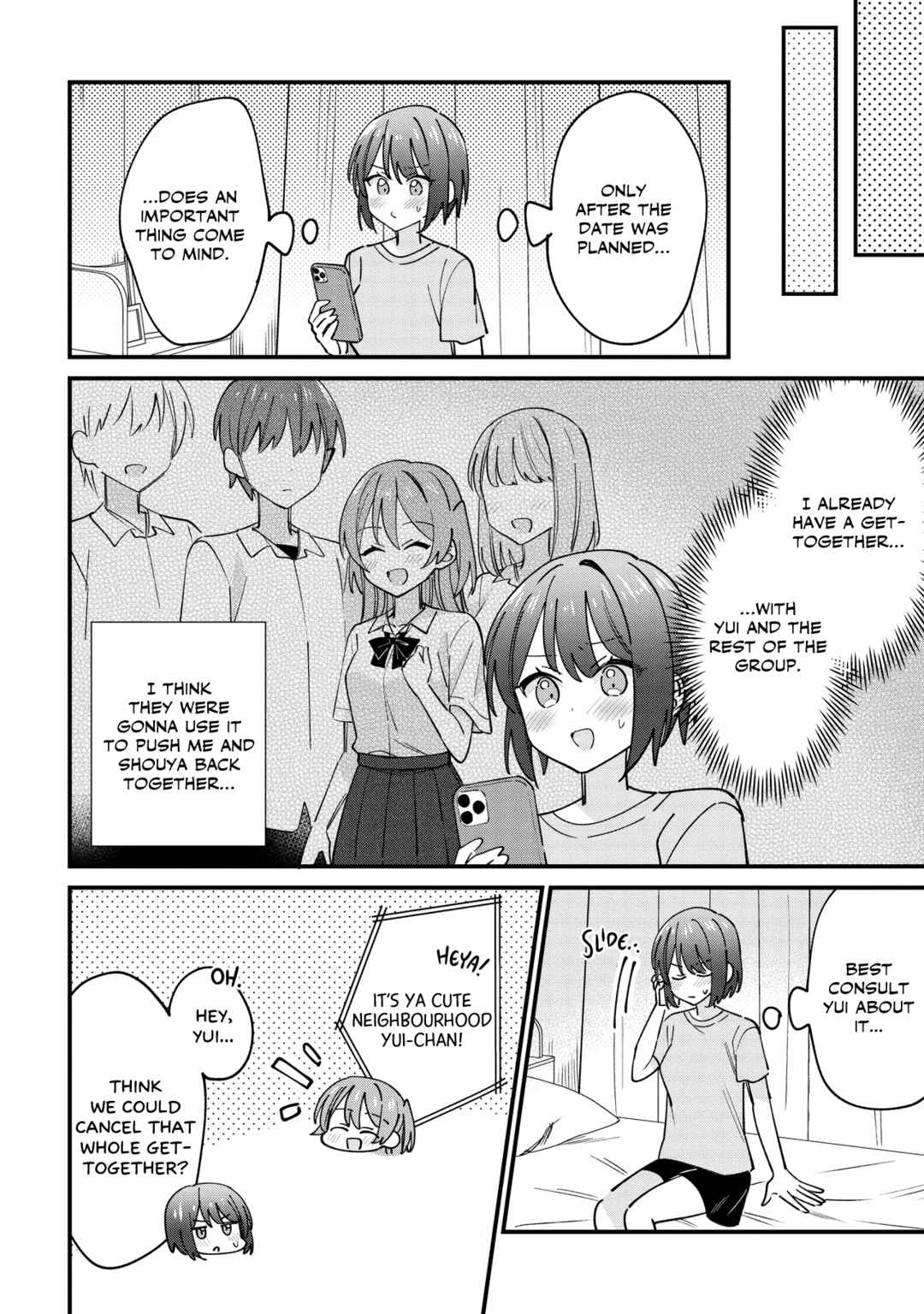 Page 5 Chapter 6.1 Kao dake yoi Classmate ga, Yatara to Guigui Kuru Yuri no Hanashi.