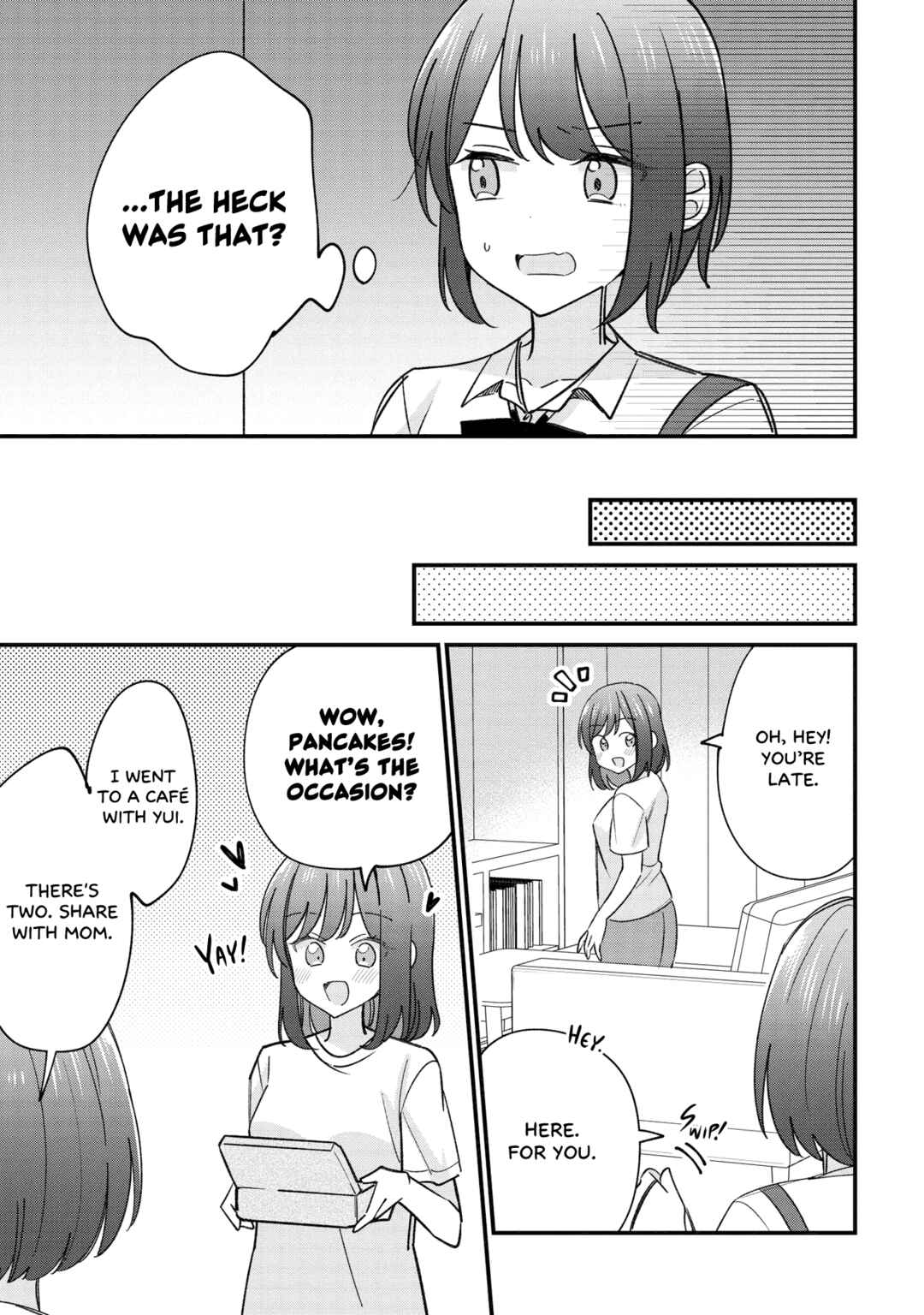 Page 15 Chapter 5 Kao dake yoi Classmate ga, Yatara to Guigui Kuru Yuri no Hanashi.