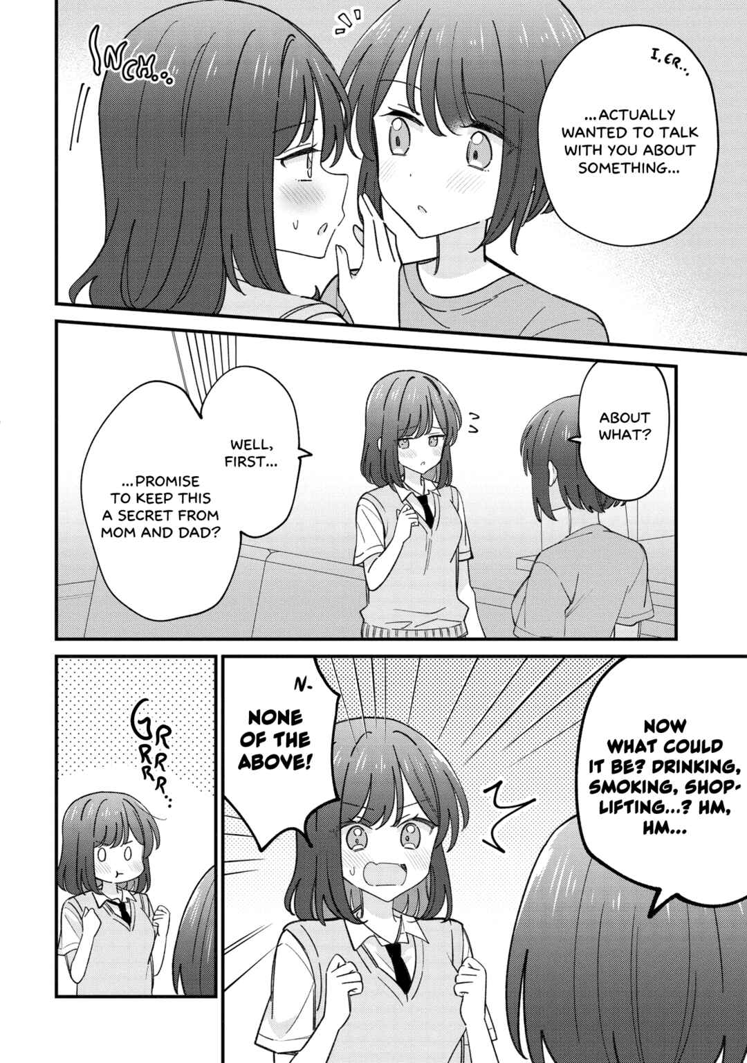 Page 2 Chapter 5 Kao dake yoi Classmate ga, Yatara to Guigui Kuru Yuri no Hanashi.