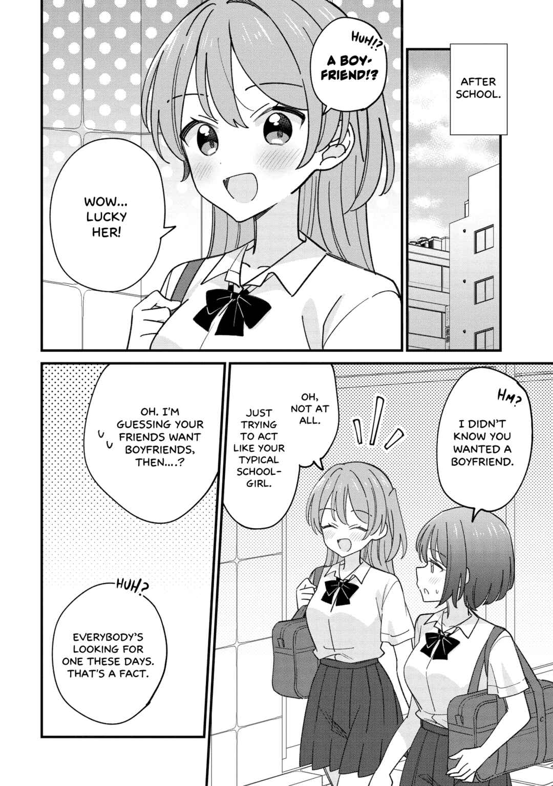 Page 6 Chapter 5 Kao dake yoi Classmate ga, Yatara to Guigui Kuru Yuri no Hanashi.