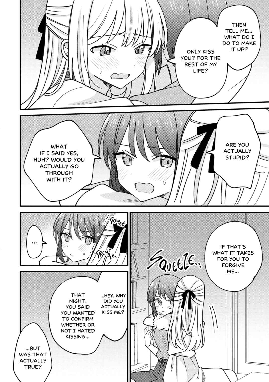 Page 10 Chapter 2.1 Kao dake yoi Classmate ga, Yatara to Guigui Kuru Yuri no Hanashi.