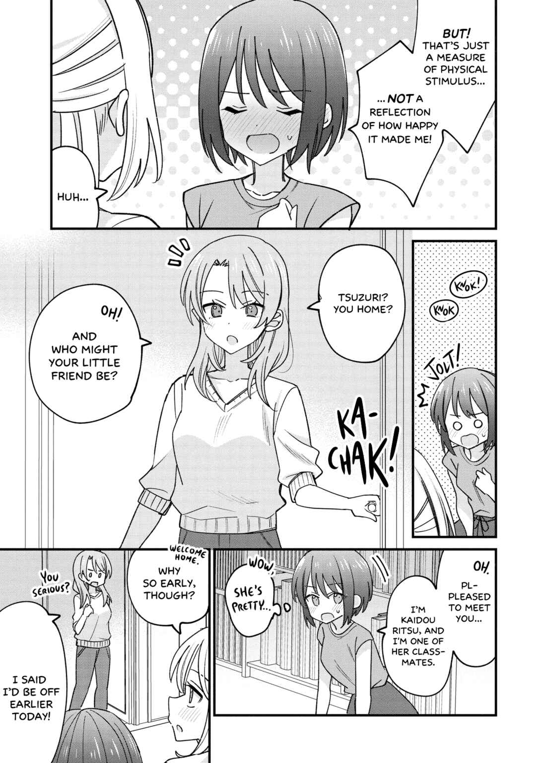 Page 5 Chapter 2.1 Kao dake yoi Classmate ga, Yatara to Guigui Kuru Yuri no Hanashi.