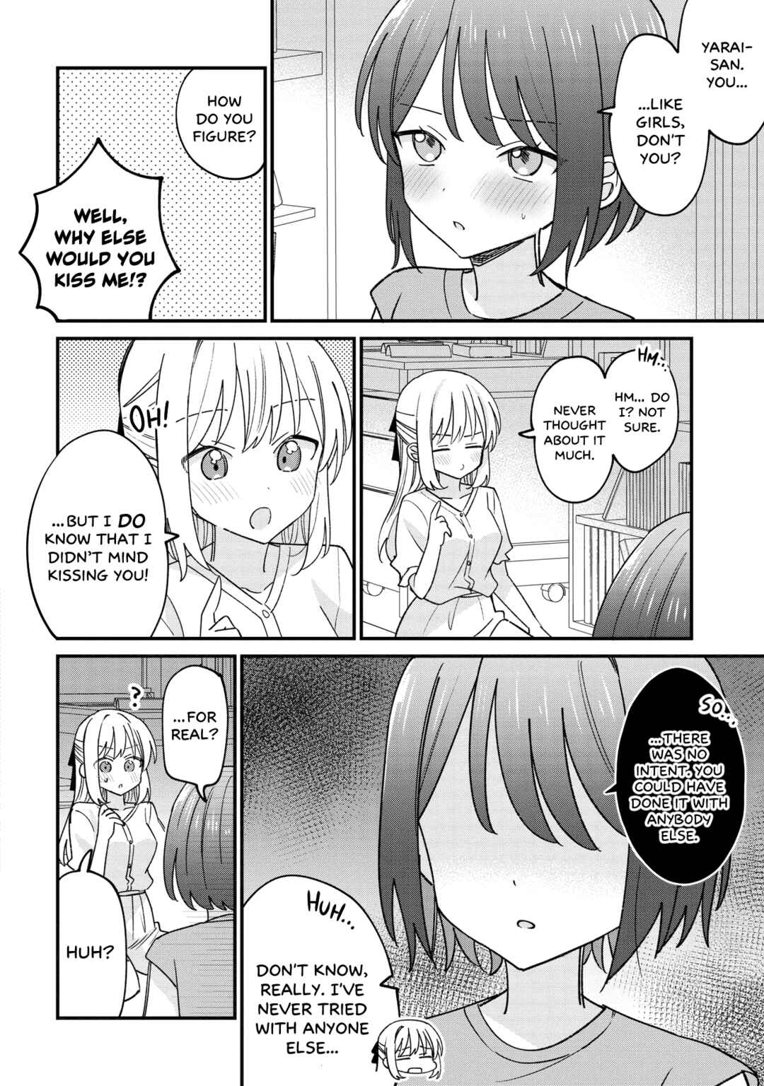 Page 8 Chapter 2.1 Kao dake yoi Classmate ga, Yatara to Guigui Kuru Yuri no Hanashi.