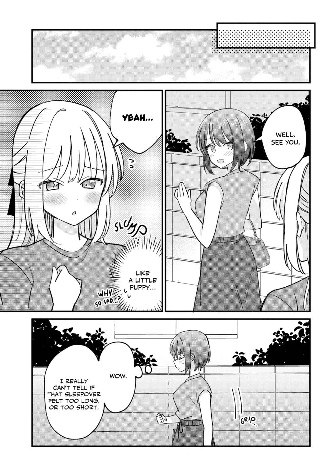 Page 10 Chapter 4.1 Kao dake yoi Classmate ga, Yatara to Guigui Kuru Yuri no Hanashi.