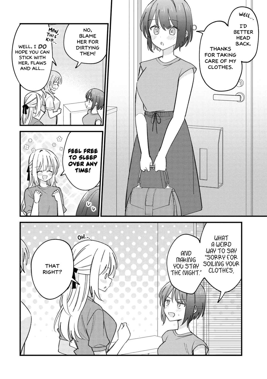 Page 9 Chapter 4.1 Kao dake yoi Classmate ga, Yatara to Guigui Kuru Yuri no Hanashi.