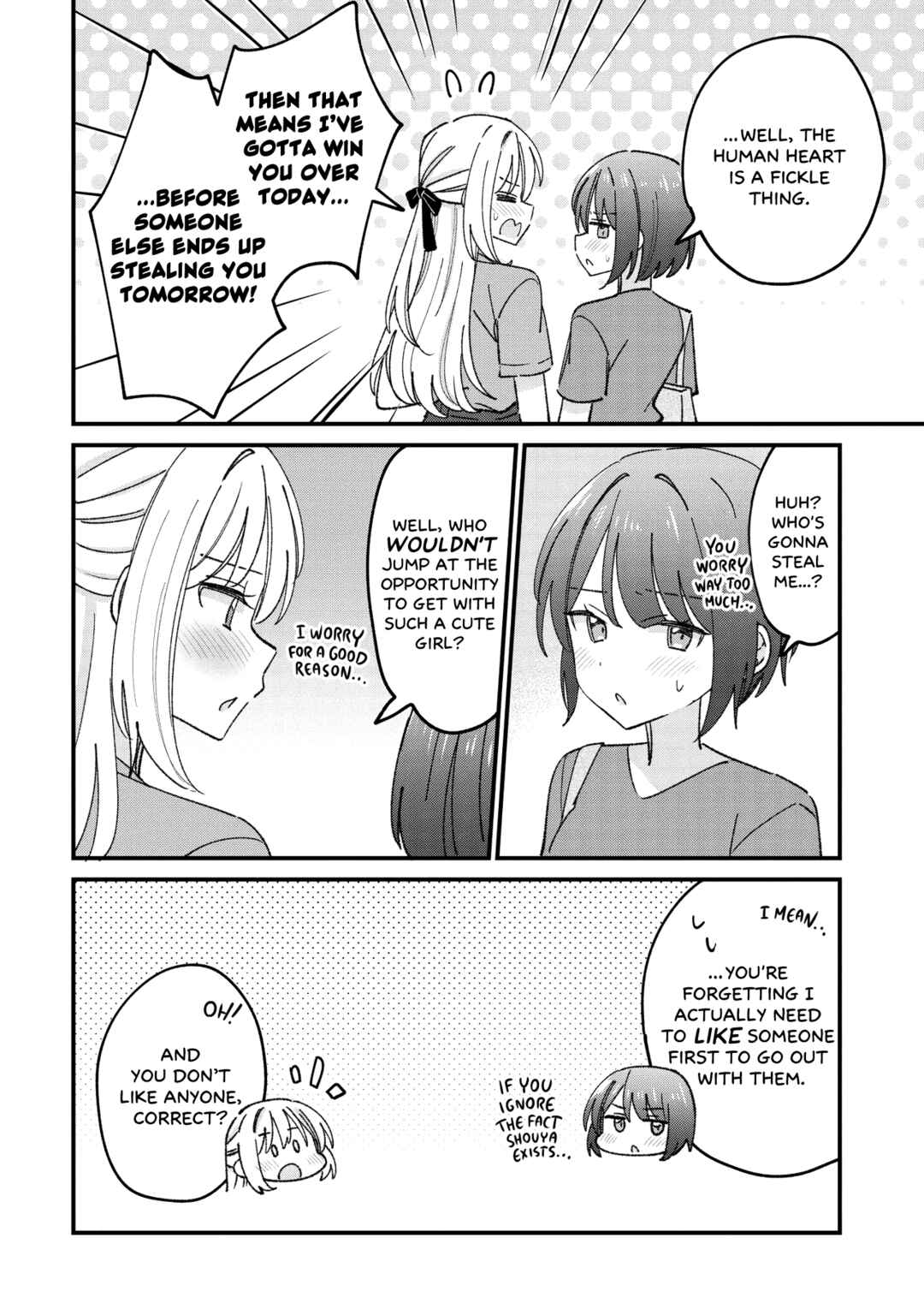 Page 4 Chapter 7.1 Kao dake yoi Classmate ga, Yatara to Guigui Kuru Yuri no Hanashi.