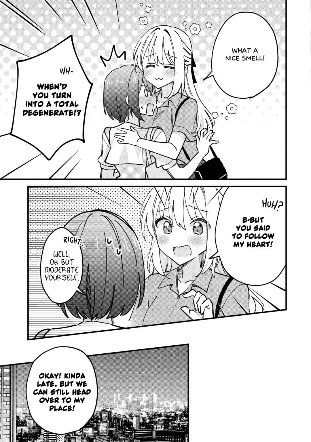 Page 15 Chapter 8 Kao dake yoi Classmate ga, Yatara to Guigui Kuru Yuri no Hanashi.
