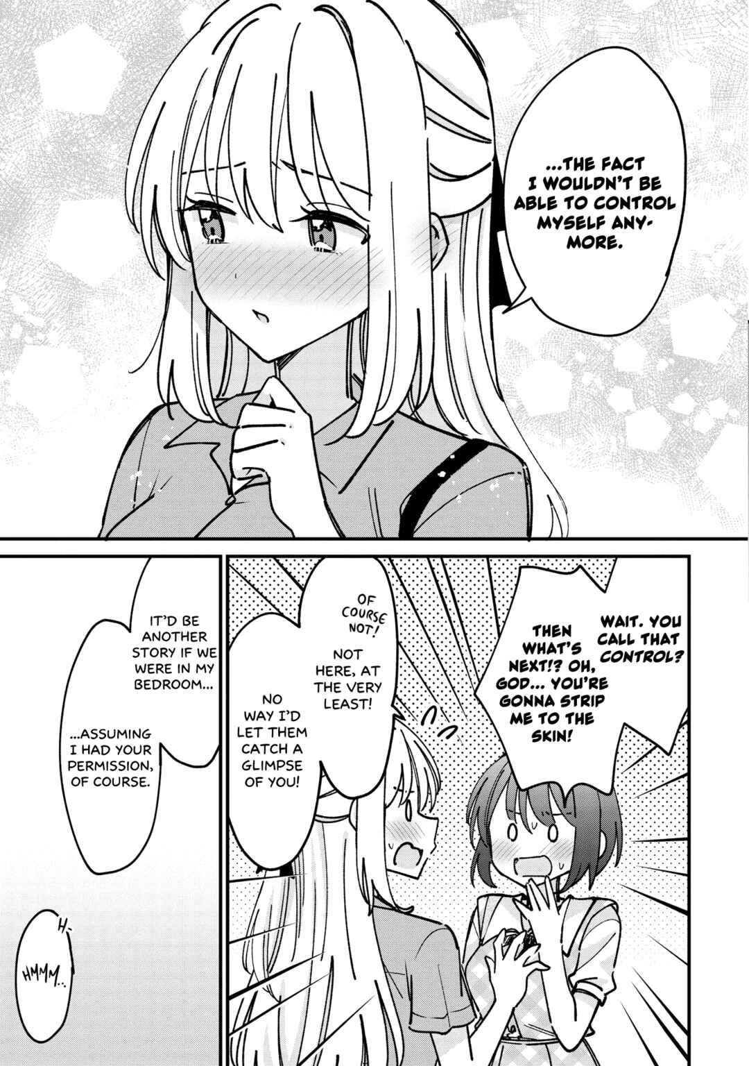 Page 9 Chapter 8 Kao dake yoi Classmate ga, Yatara to Guigui Kuru Yuri no Hanashi.