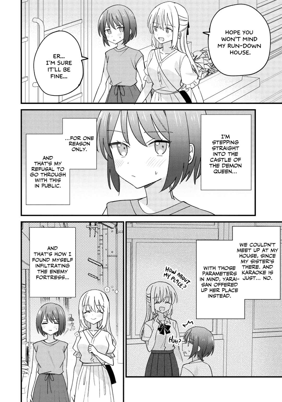 Page 14 Chapter 2 Kao dake yoi Classmate ga, Yatara to Guigui Kuru Yuri no Hanashi.