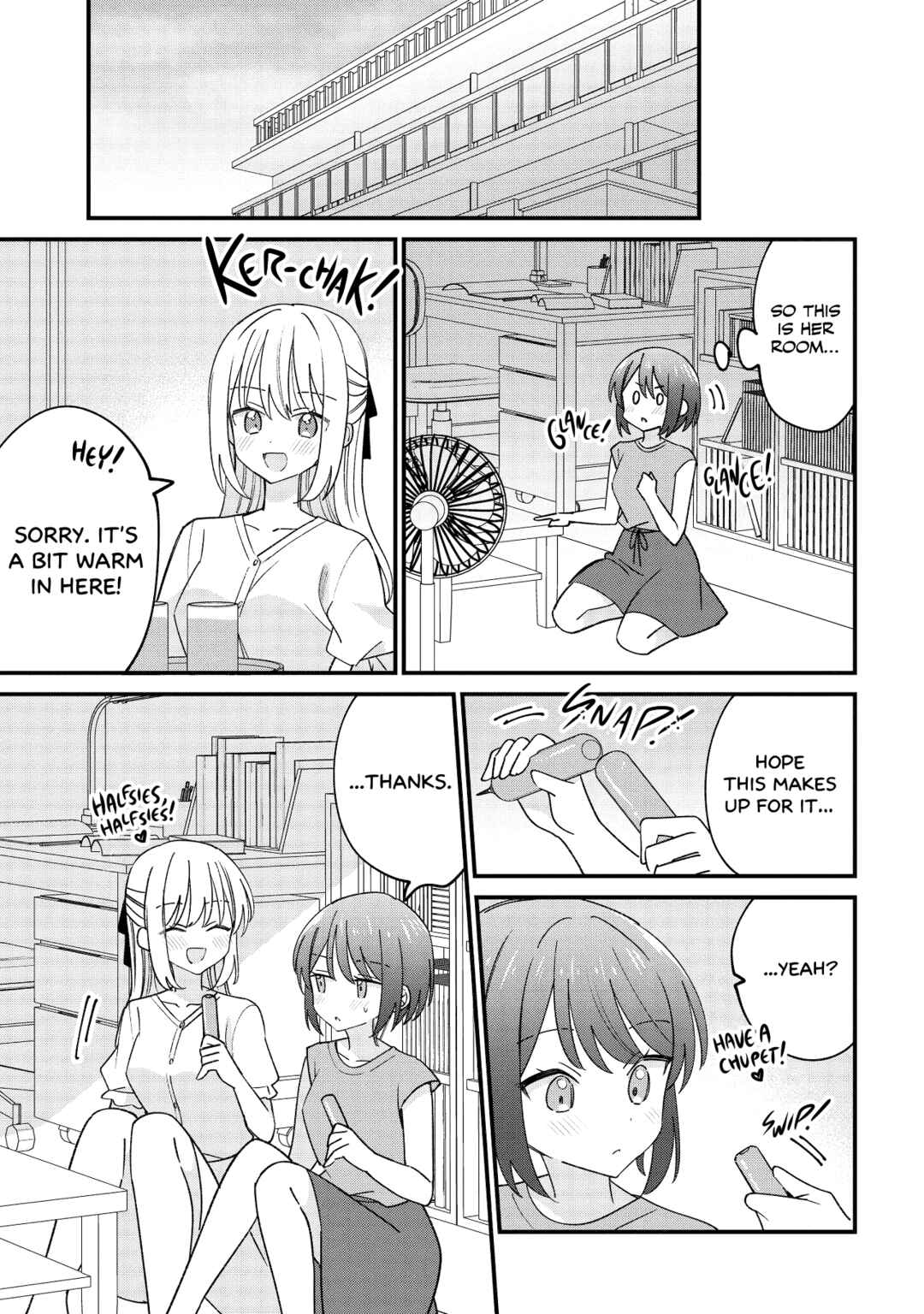 Page 15 Chapter 2 Kao dake yoi Classmate ga, Yatara to Guigui Kuru Yuri no Hanashi.