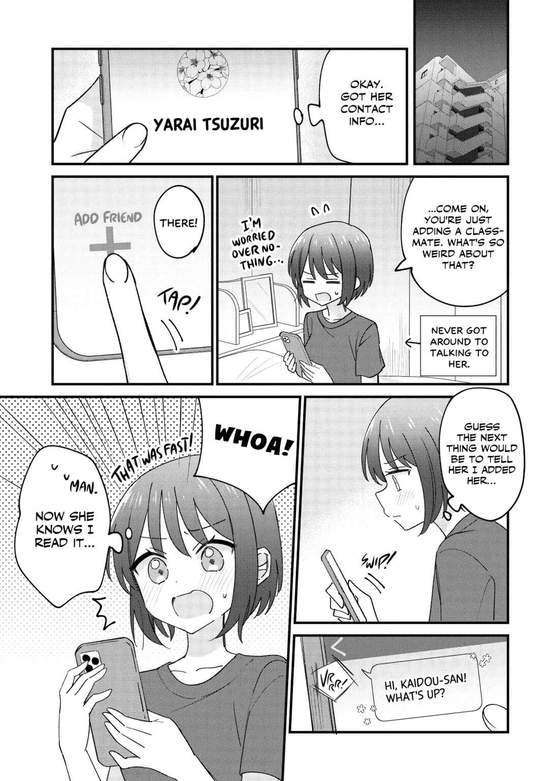 Page 9 Chapter 2 Kao dake yoi Classmate ga, Yatara to Guigui Kuru Yuri no Hanashi.