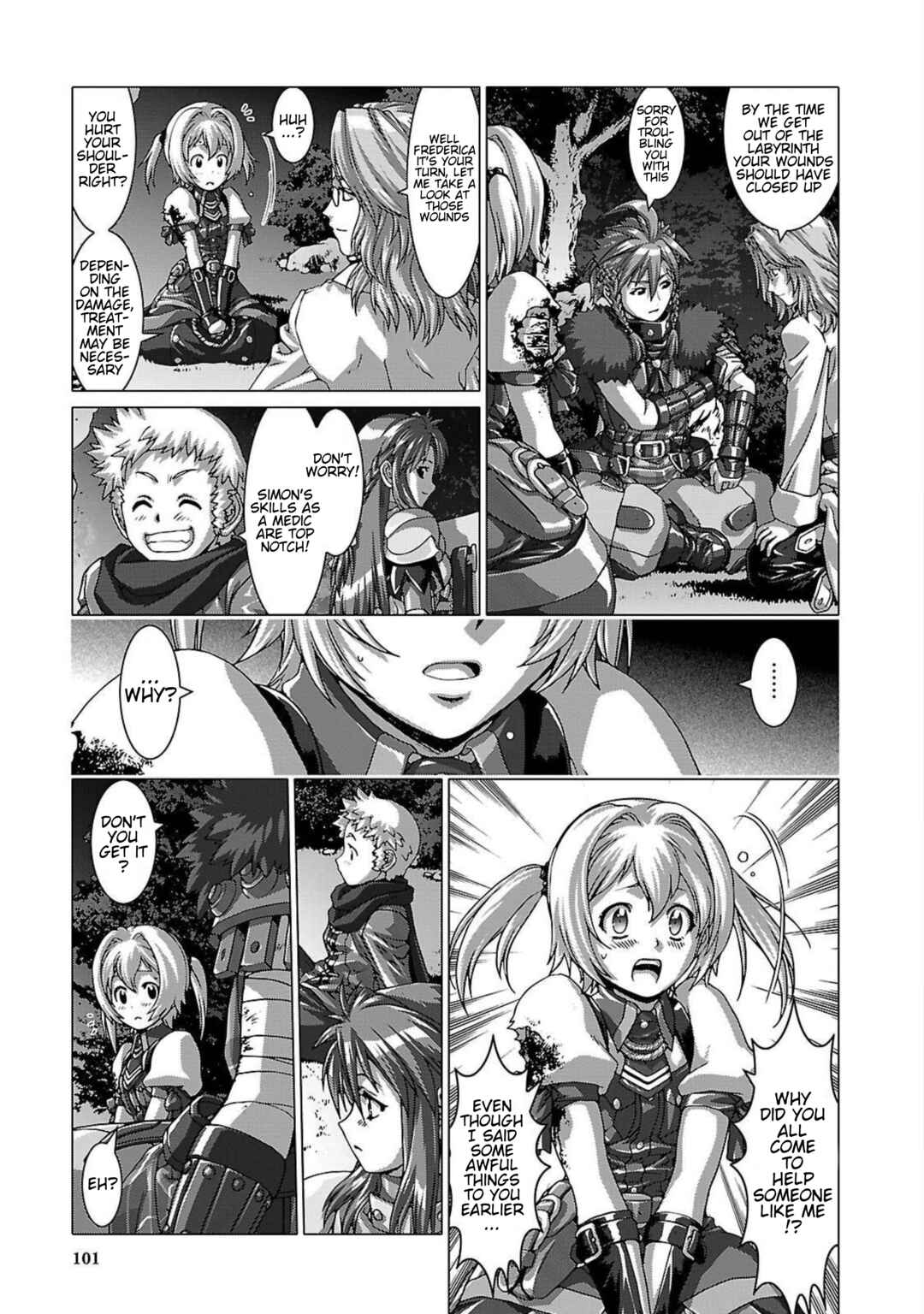 Page 35 Chapter 3 Etrian Odyssey Untold: The Millennium Girl