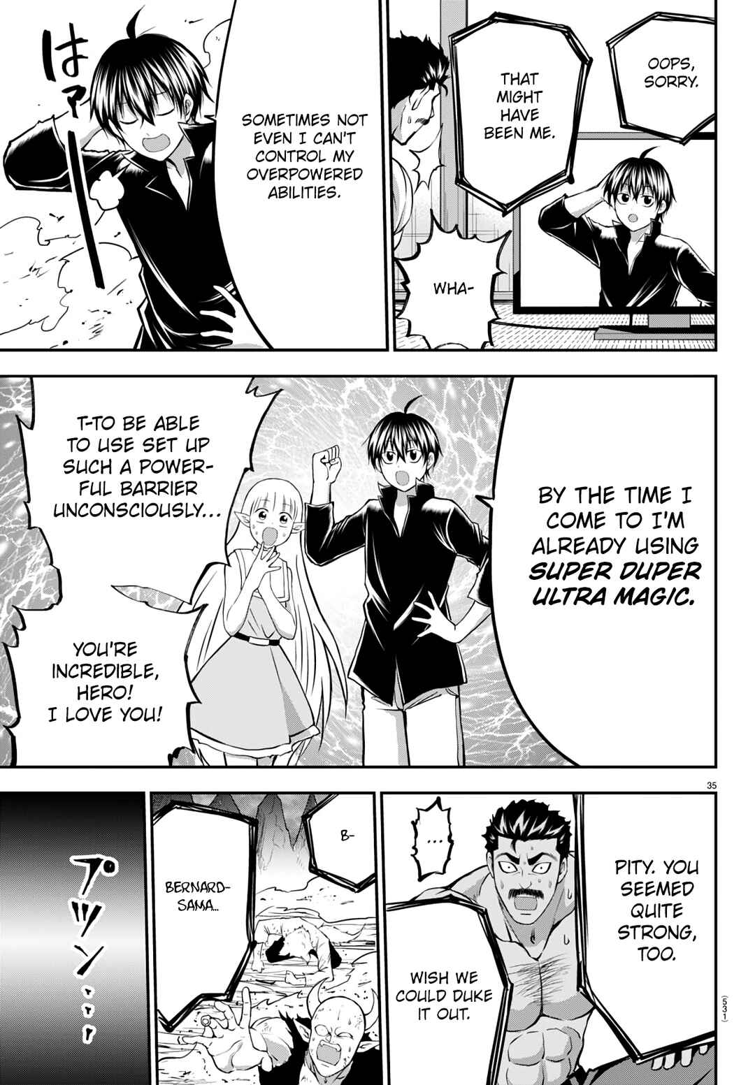 Page 35 Chapter 15 IseGure - Isekai Cheat Musou - Ore TUEEE-kei Ikiri Tenseisha ni Kamaseinu ni sare Tsuzuketa Elite Kishi, Chou Gureru.
