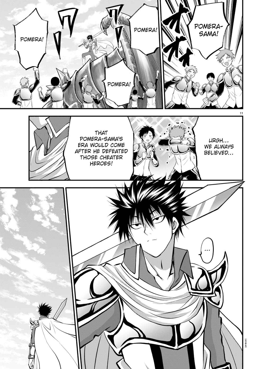 Page 11 Chapter 20 IseGure - Isekai Cheat Musou - Ore TUEEE-kei Ikiri Tenseisha ni Kamaseinu ni sare Tsuzuketa Elite Kishi, Chou Gureru.