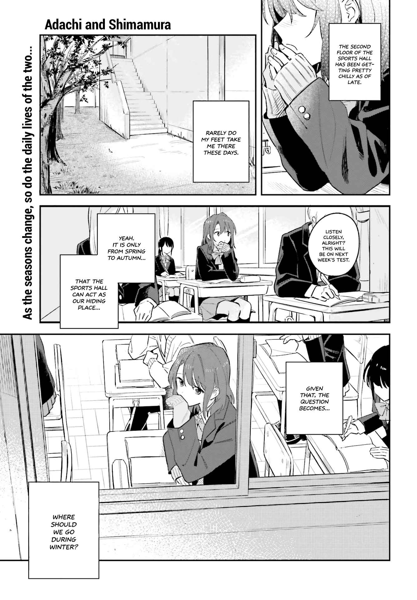 Page 1 Chapter 9 Adachi to Shimamura