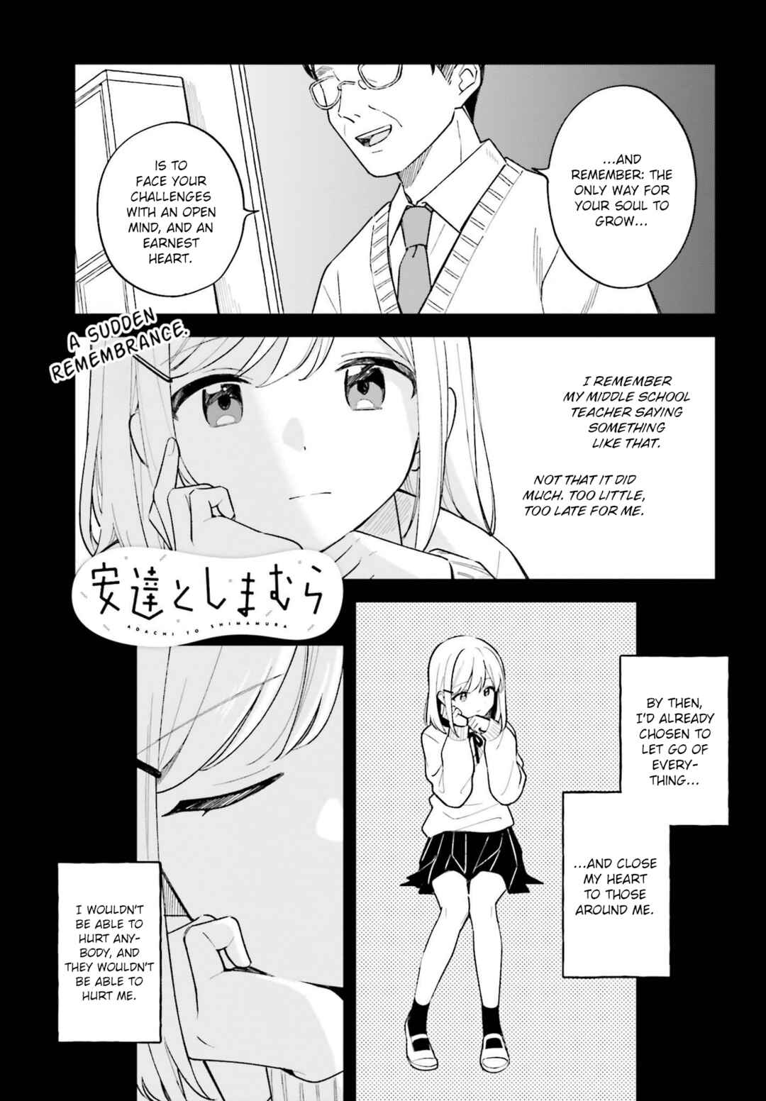 Page 1 Chapter 34 Adachi to Shimamura