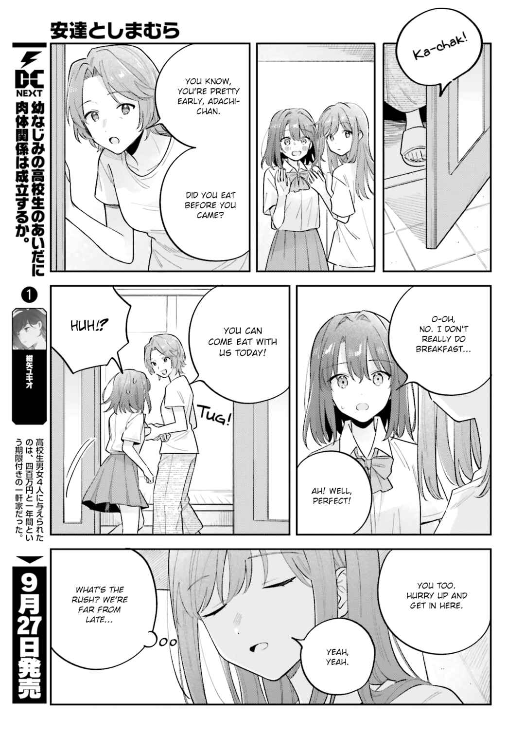 Page 9 Chapter 40.1 Adachi to Shimamura