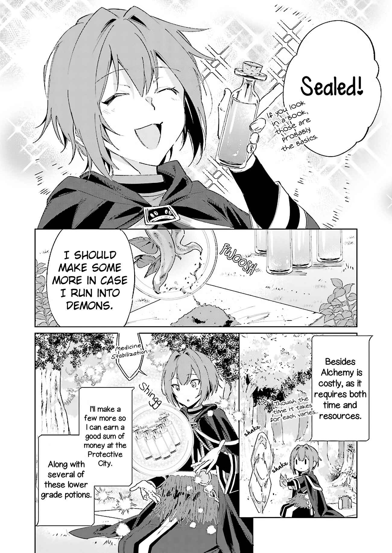 Page 13 Chapter 0 Ikinokori Renkinjutsushi wa Machi de Shizuka ni Kurashitai