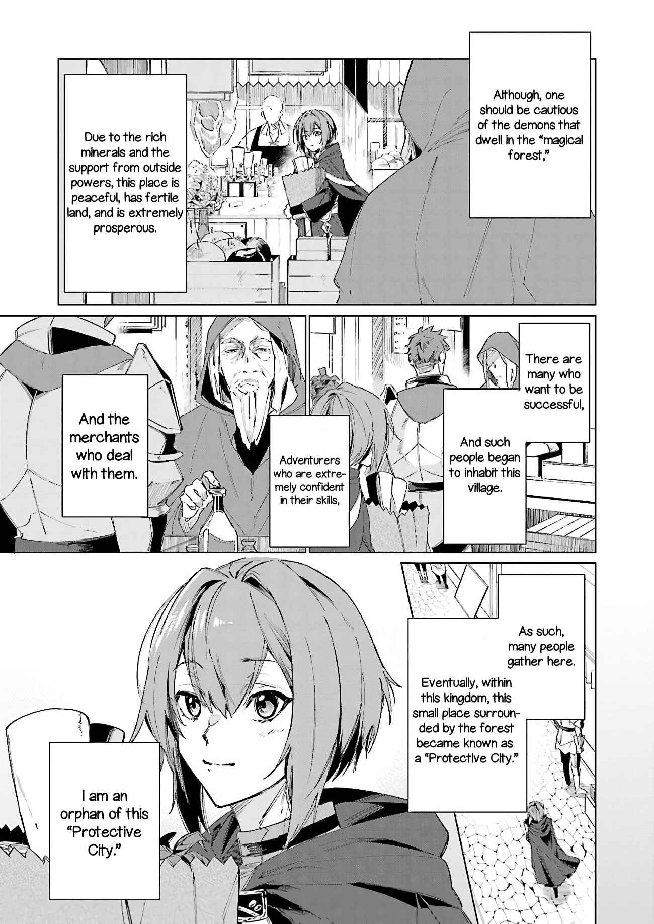 Page 4 Chapter 0 Ikinokori Renkinjutsushi wa Machi de Shizuka ni Kurashitai