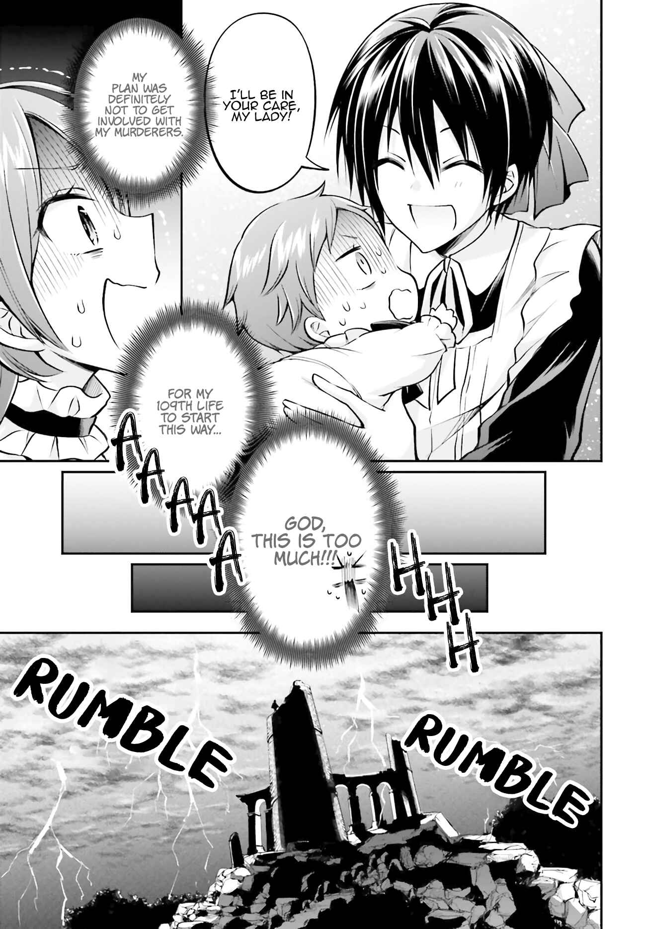 Page 8 Chapter 1.4 108-kai Korosareta Akuyaku Reijou: Subete o Omoidashita no de, Otome wa Ruby de Kiseki Shimasu