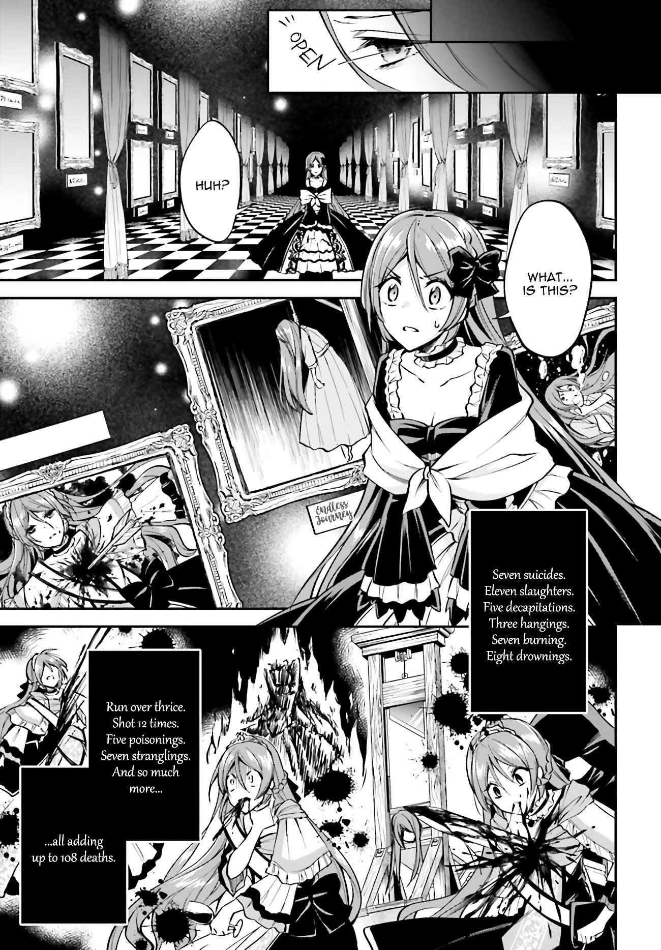 Page 10 Chapter 1.1 108-kai Korosareta Akuyaku Reijou: Subete o Omoidashita no de, Otome wa Ruby de Kiseki Shimasu