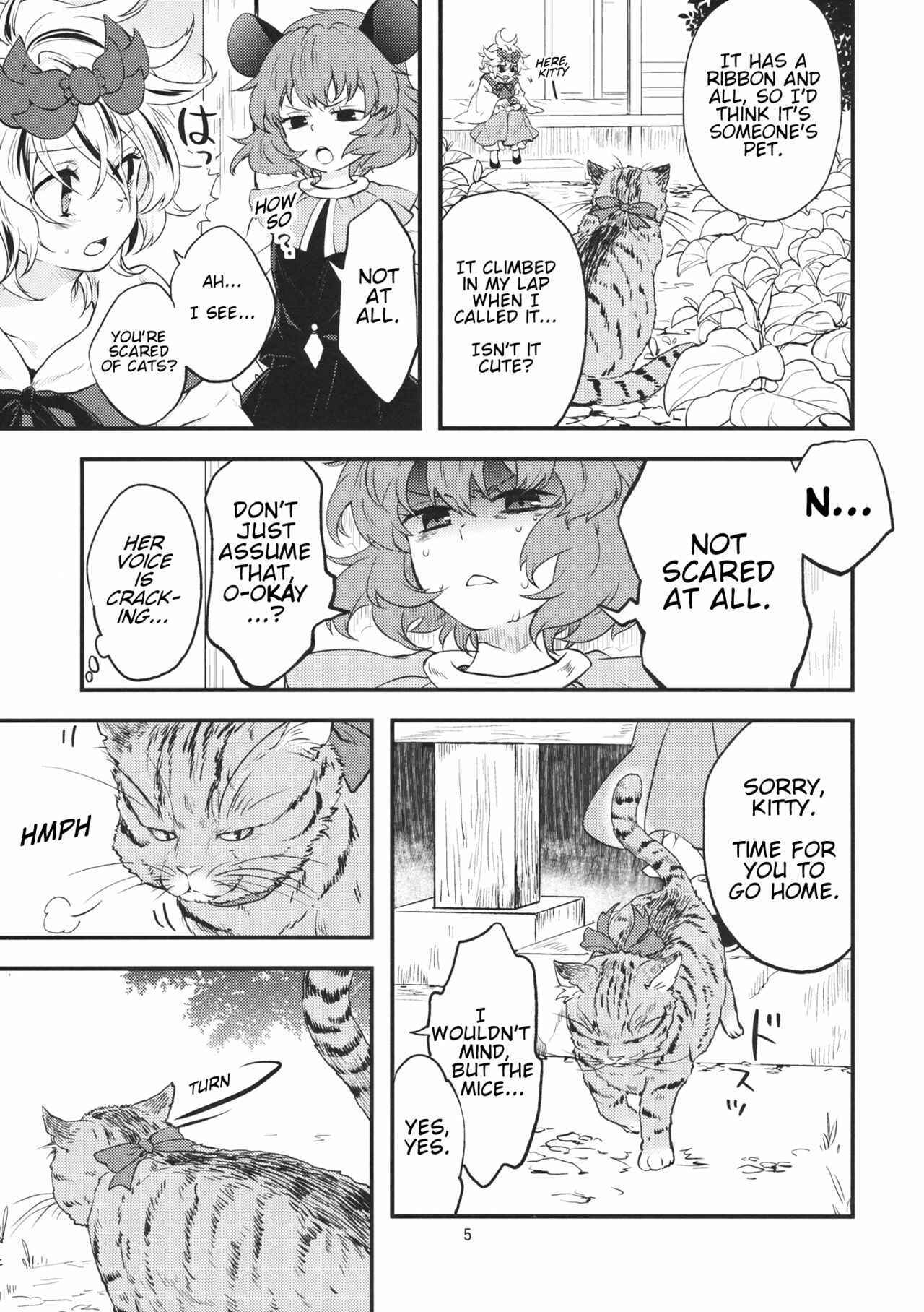 Page 4 Chapter Unknown_2ab3 Touhou - Tora to Neko (Doujinshi)