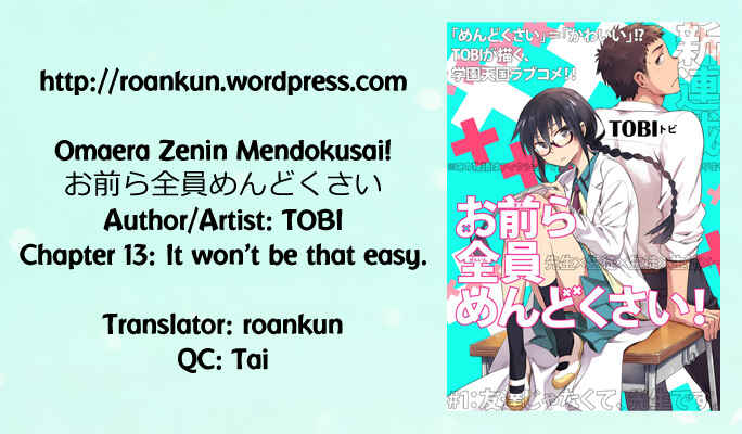 Page 30 Chapter 13 Omaera Zenin Mendokusai!