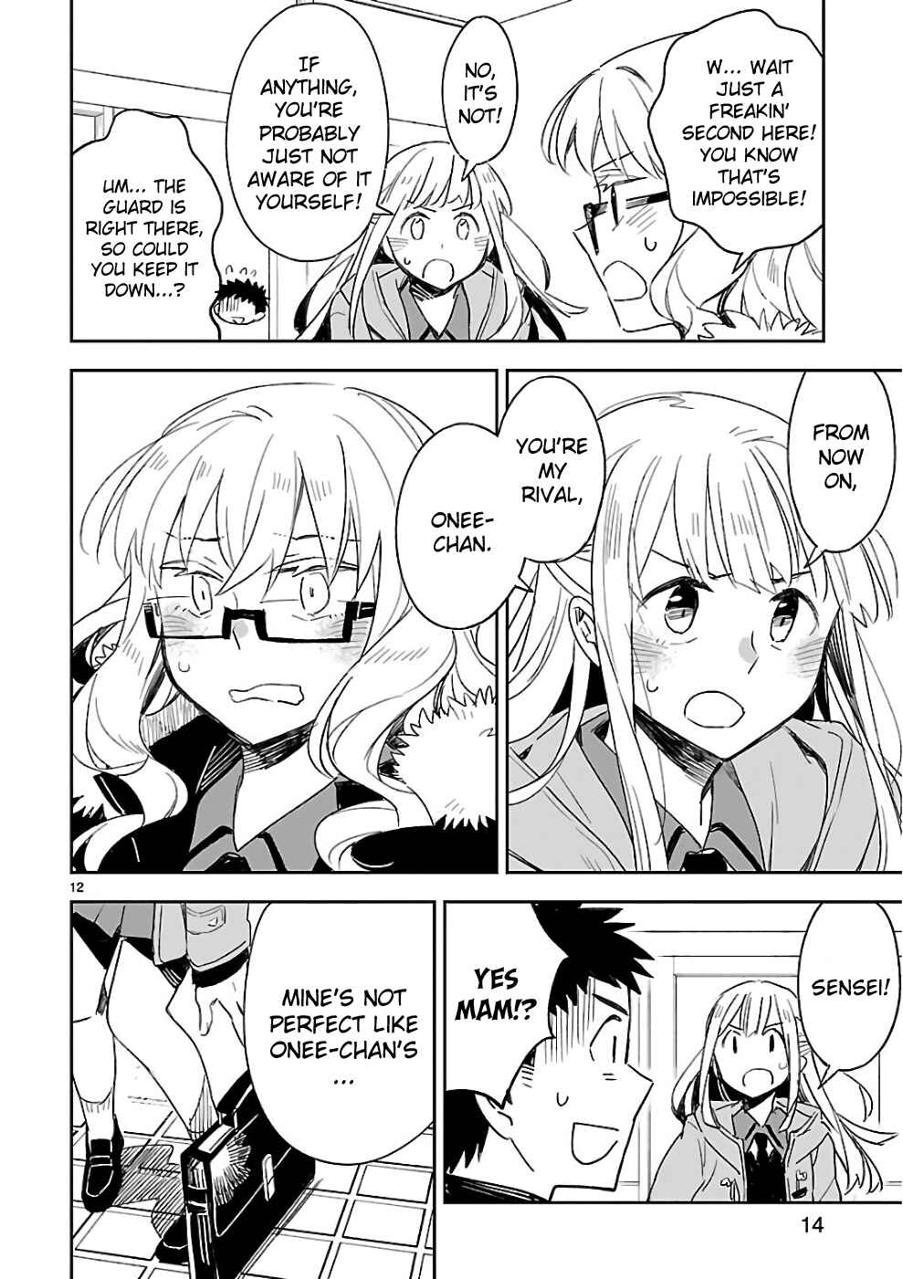 Page 12 Chapter 36 Omaera Zenin Mendokusai!