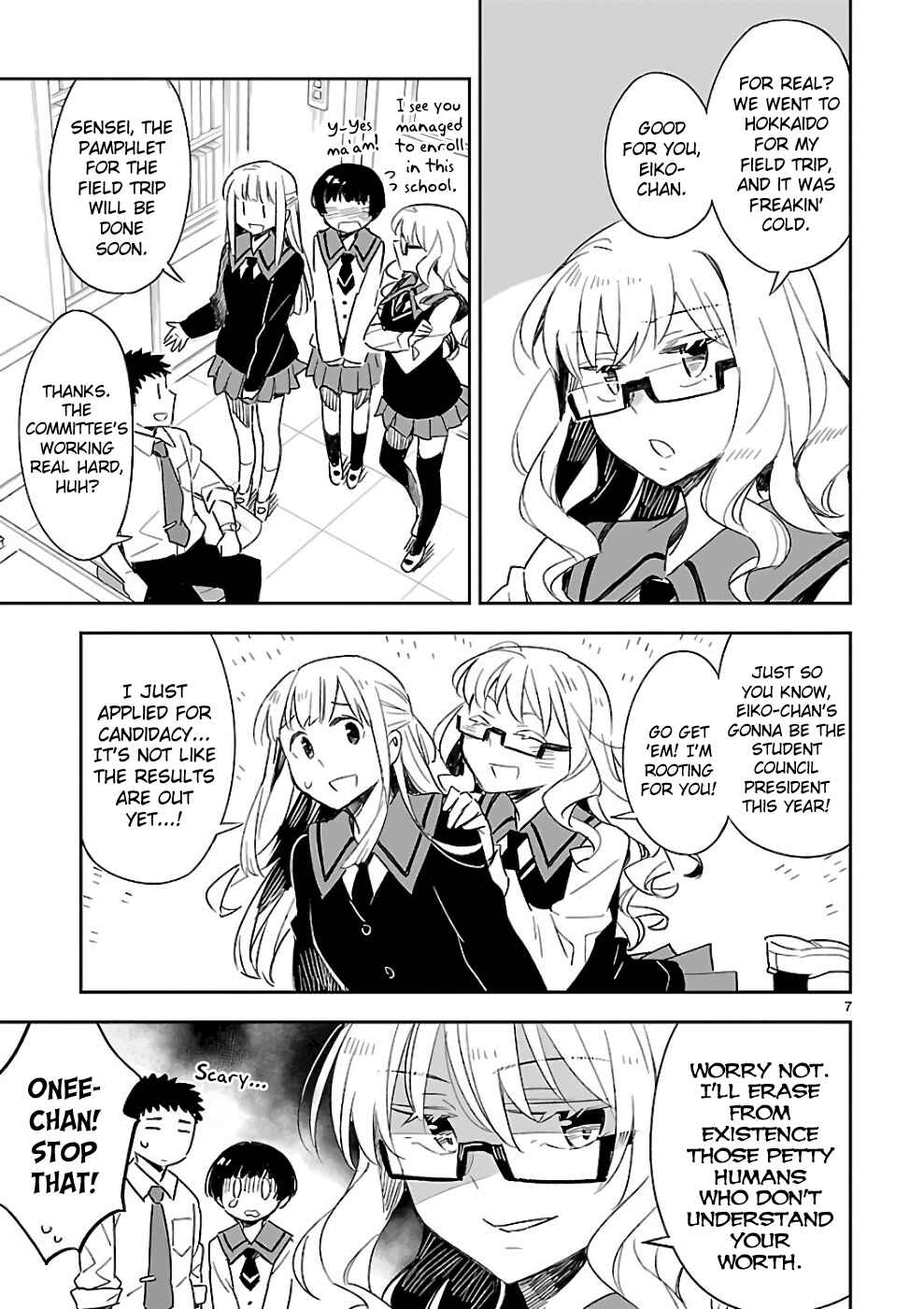 Page 7 Chapter 39 Omaera Zenin Mendokusai!