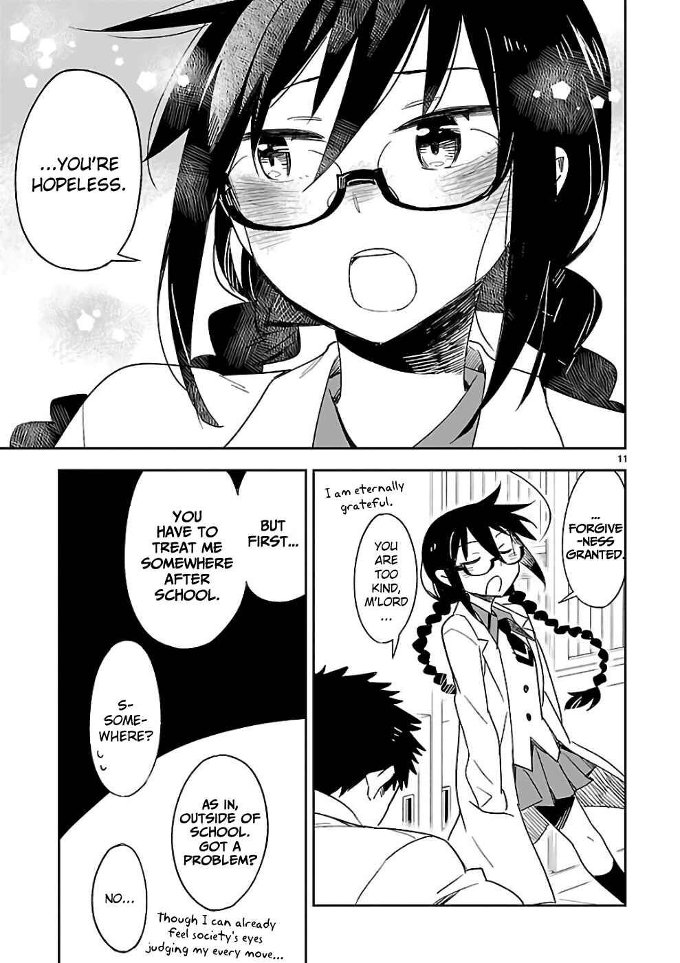 Page 11 Chapter 37 Omaera Zenin Mendokusai!