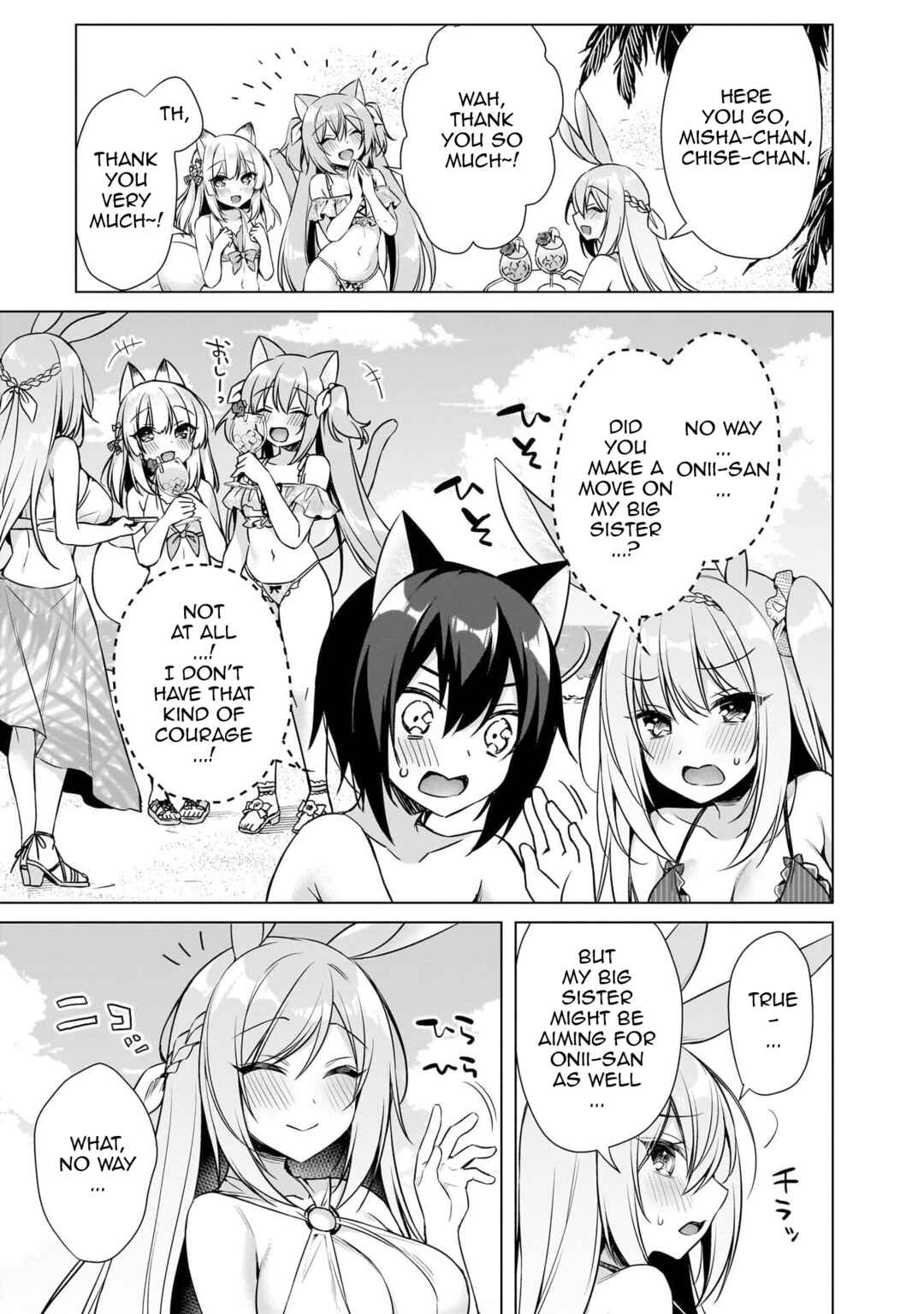 Page 10 Chapter 8 Boku no Risou no Isekai Seikatsu - Tensei shitara Kemomimi Musume darake no Sekai de Harem ni