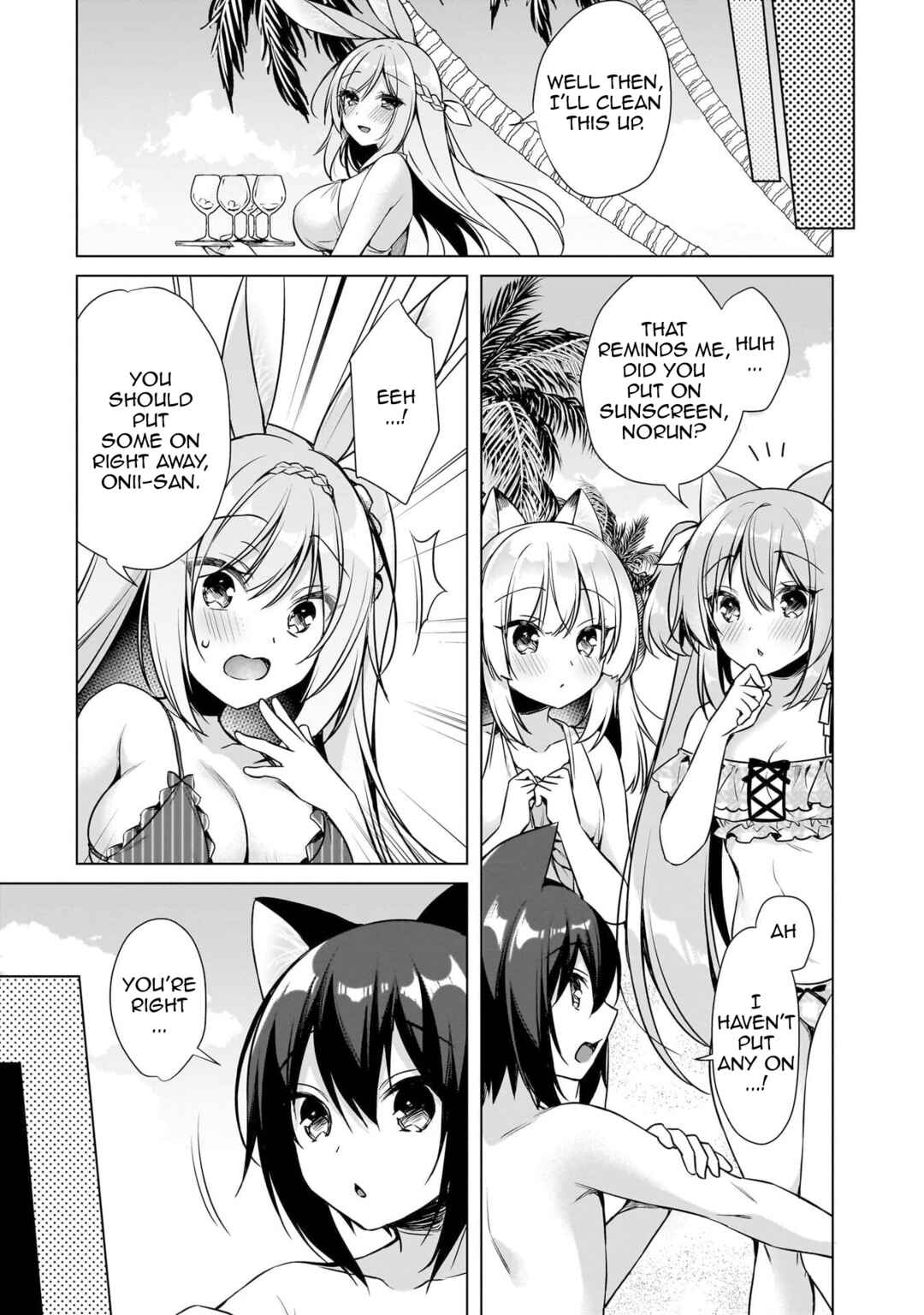 Page 12 Chapter 8 Boku no Risou no Isekai Seikatsu - Tensei shitara Kemomimi Musume darake no Sekai de Harem ni
