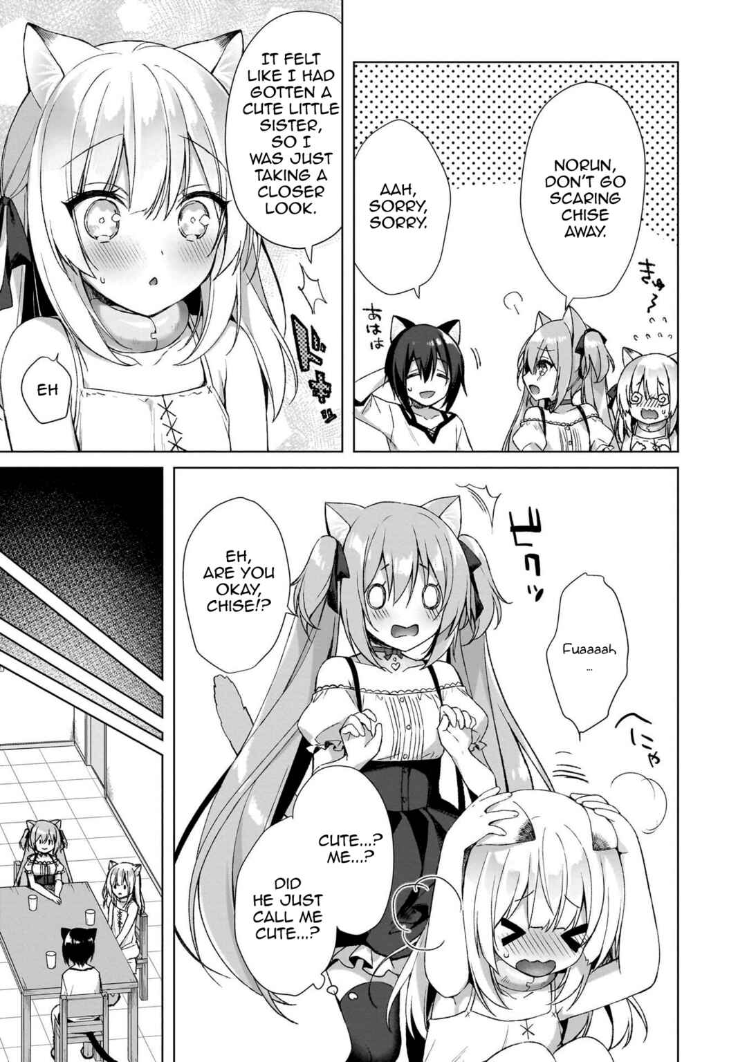 Page 5 Chapter 3 Boku no Risou no Isekai Seikatsu - Tensei shitara Kemomimi Musume darake no Sekai de Harem ni