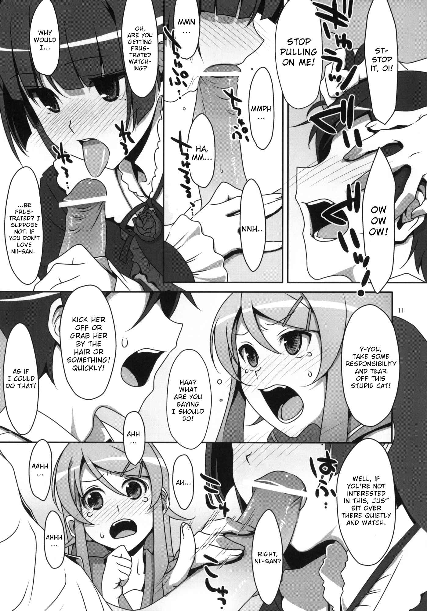 Page 10 Chapter Unknown_35f1 Ore no Imouto ga Konna ni Kawaii Wake ga Nai - Kuroneko to Imouto ni Kenka Suru Hodo Aisarete Nemurenai Hon (Doujinshi)