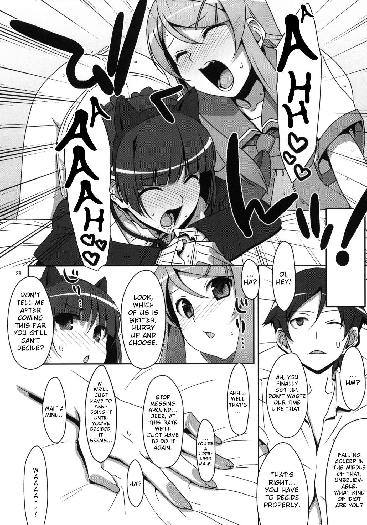 Page 27 Chapter Unknown_35f1 Ore no Imouto ga Konna ni Kawaii Wake ga Nai - Kuroneko to Imouto ni Kenka Suru Hodo Aisarete Nemurenai Hon (Doujinshi)