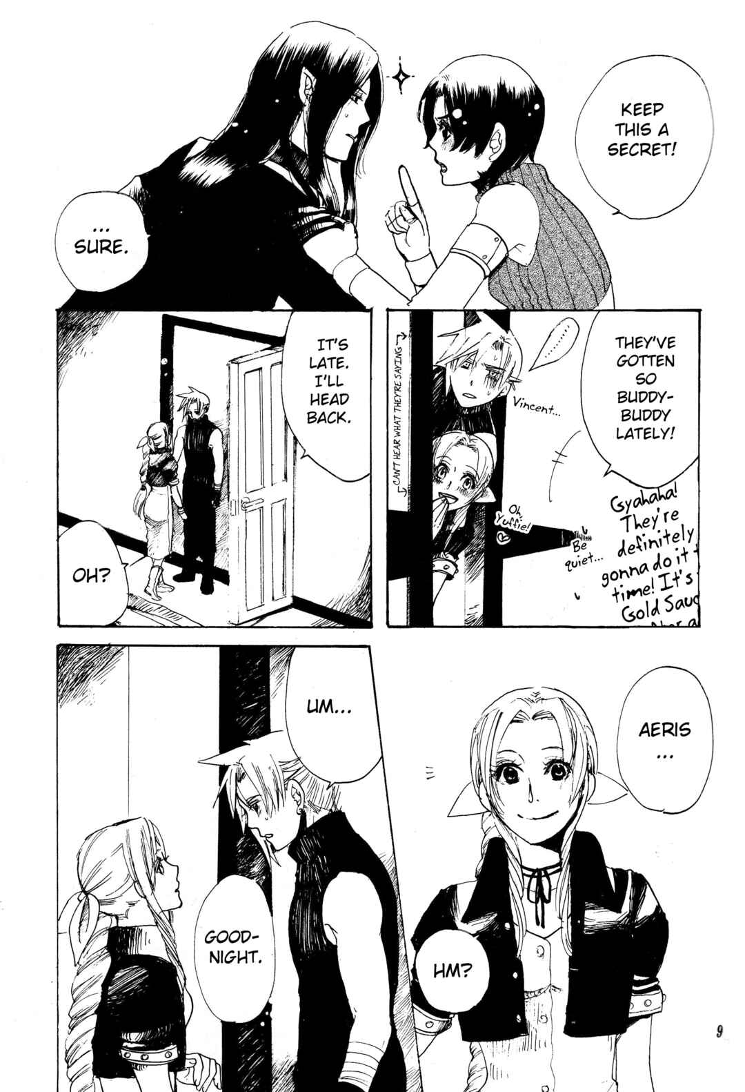 Page 10 Chapter Unknown_5a73 Final Fantasy VII - Ryuusei no Hito (Doujinshi)
