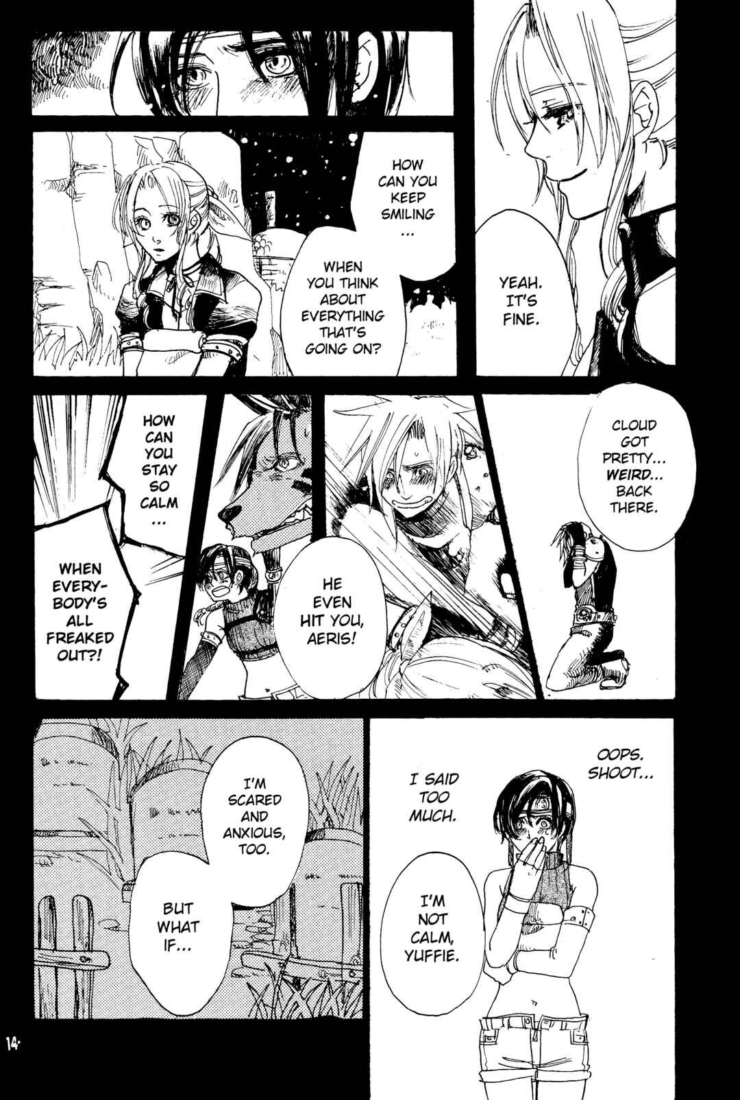 Page 15 Chapter Unknown_5a73 Final Fantasy VII - Ryuusei no Hito (Doujinshi)