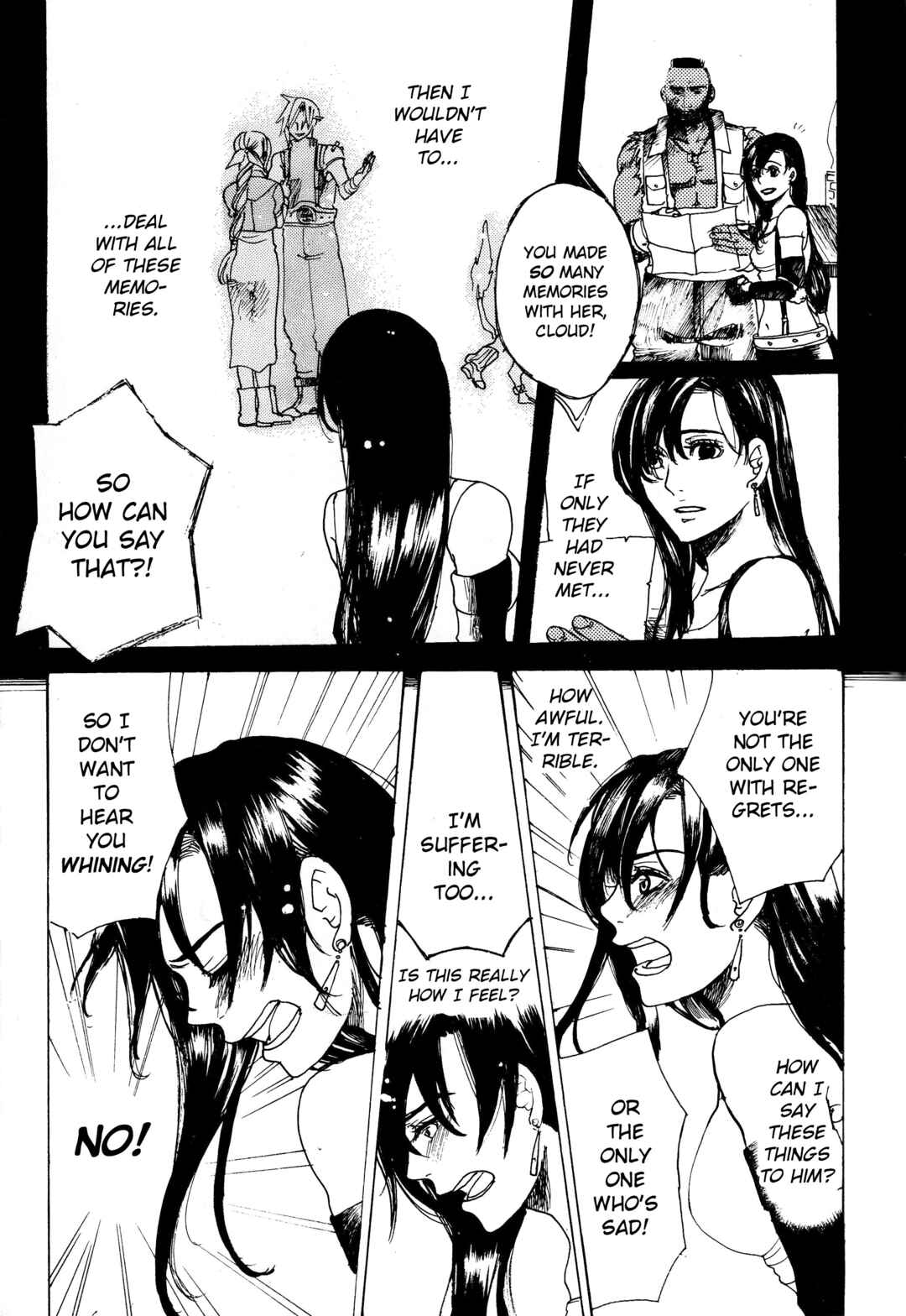 Page 24 Chapter Unknown_5a73 Final Fantasy VII - Ryuusei no Hito (Doujinshi)