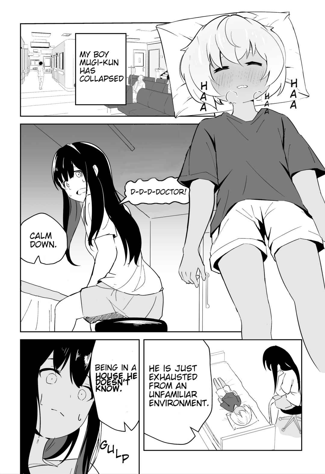 Page 1 Chapter 12 The Office-Lady Who Took in a Wild Shota