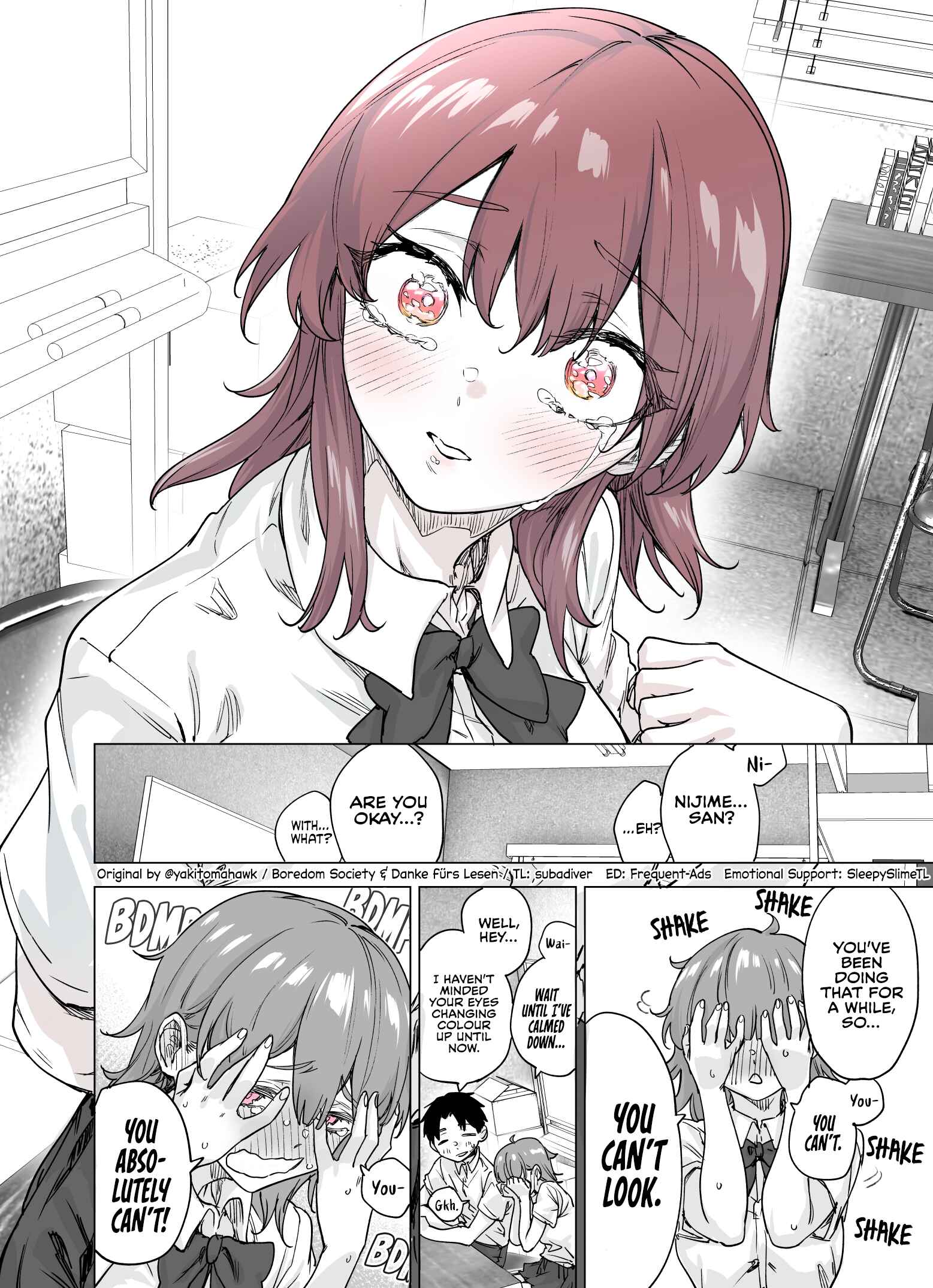 Page 8 Chapter Unknown_fb1a It Shows Right Away in Nijime-sans Eyes