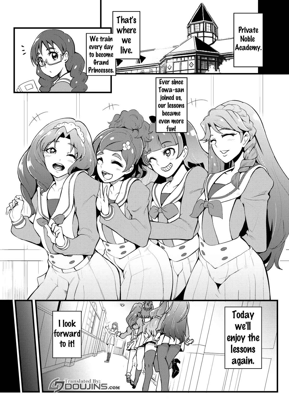 Page 2 Chapter 2 Go! Princess PreCure - Princess Sakusei Lesson (Doujinshi)